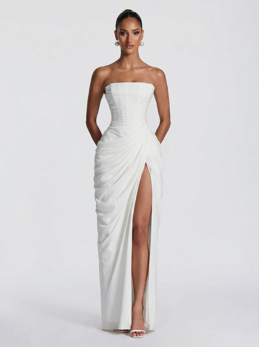 Cyra™ - Vestido Largo de Chifón