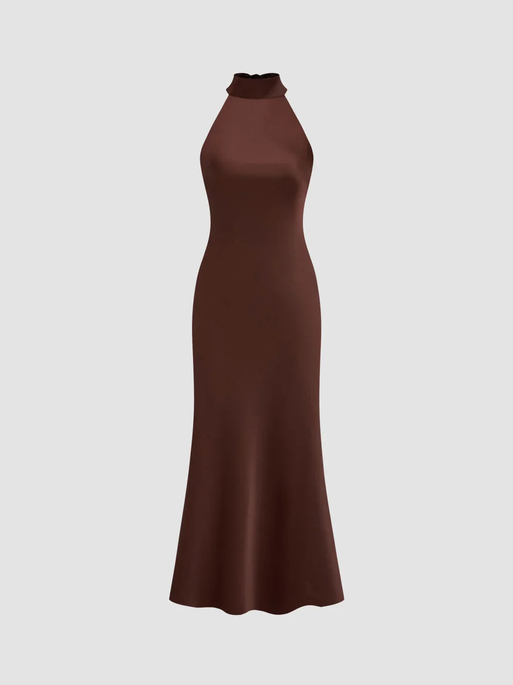 Denisa™ – Vestido Maxi Satinado