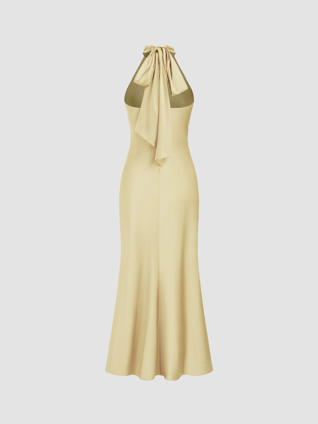 Denisa™ – Vestido Maxi Satinado
