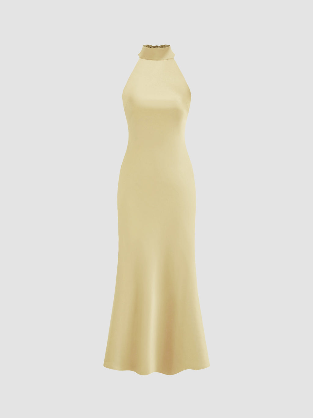 Denisa™ – Vestido Maxi Satinado