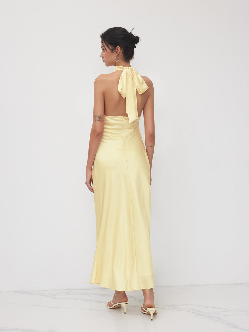 Denisa™ – Vestido Maxi Satinado
