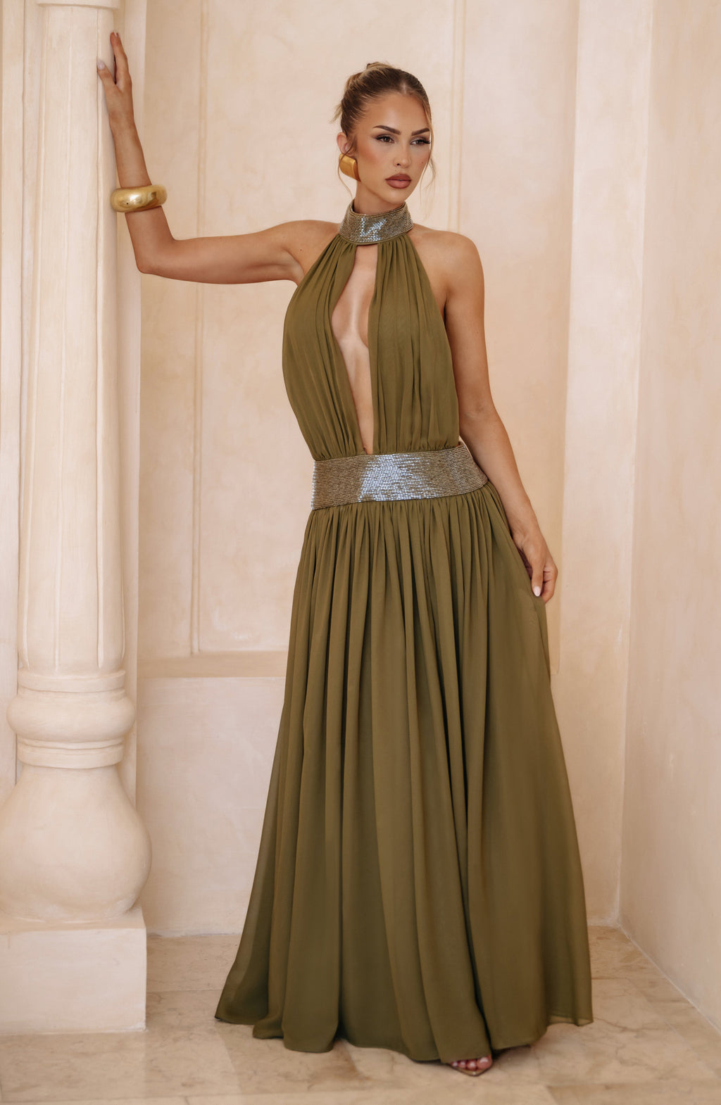 Rosalina™ - Vestido Largo de Chifón