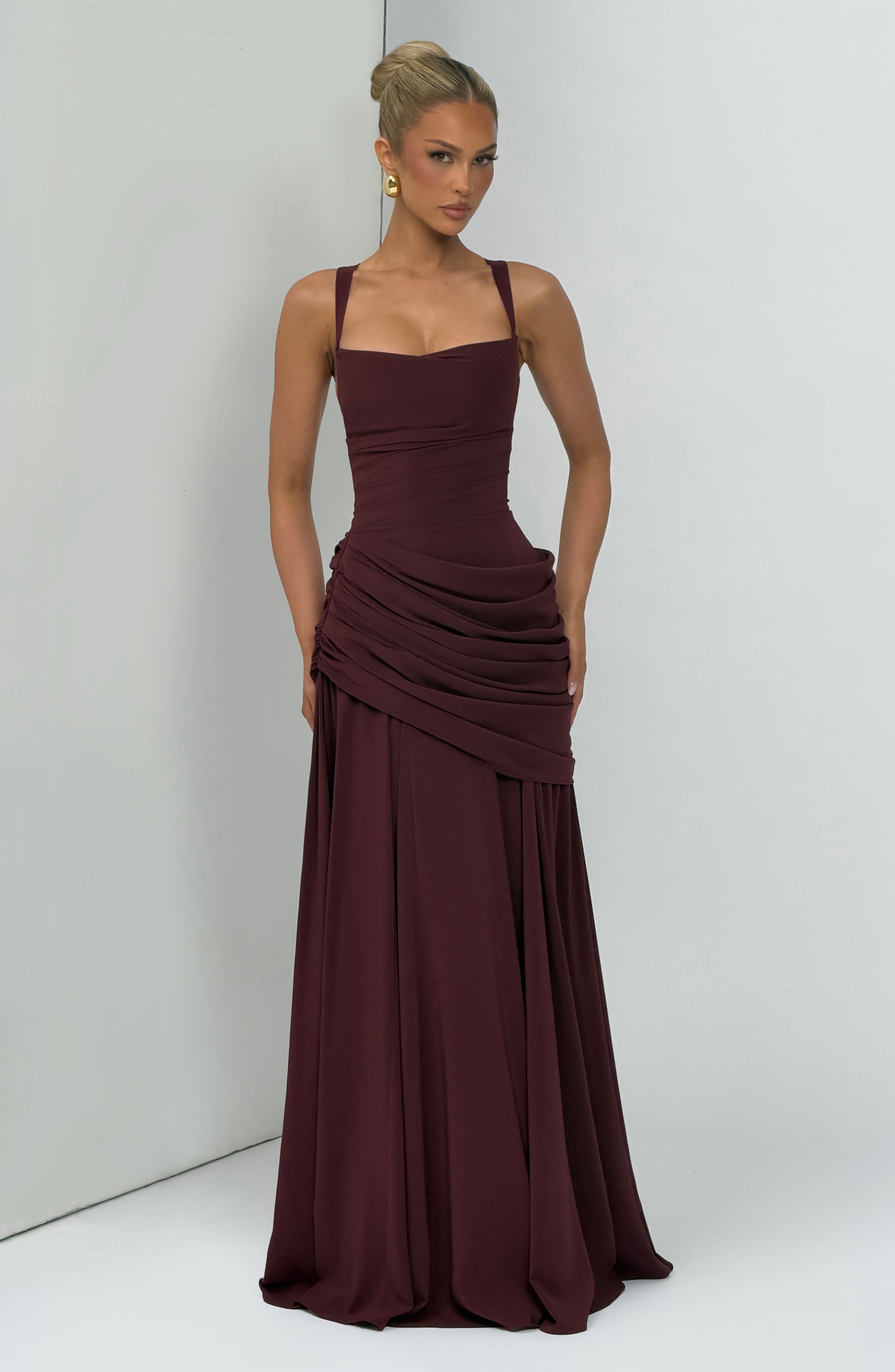 Sara™ - Vestido Largo de Chifón