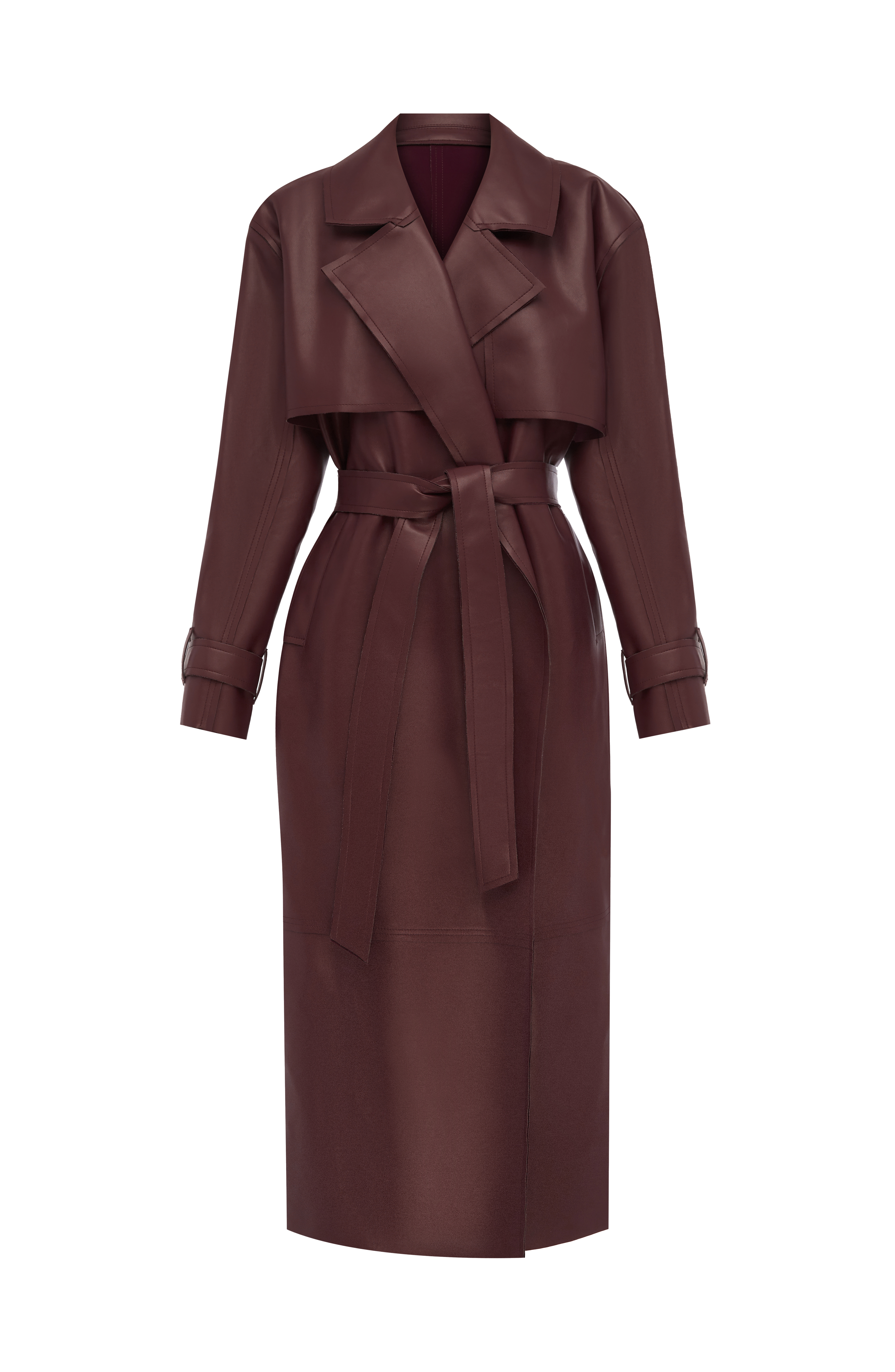 Bárbara™ - Gabardina de Polipiel