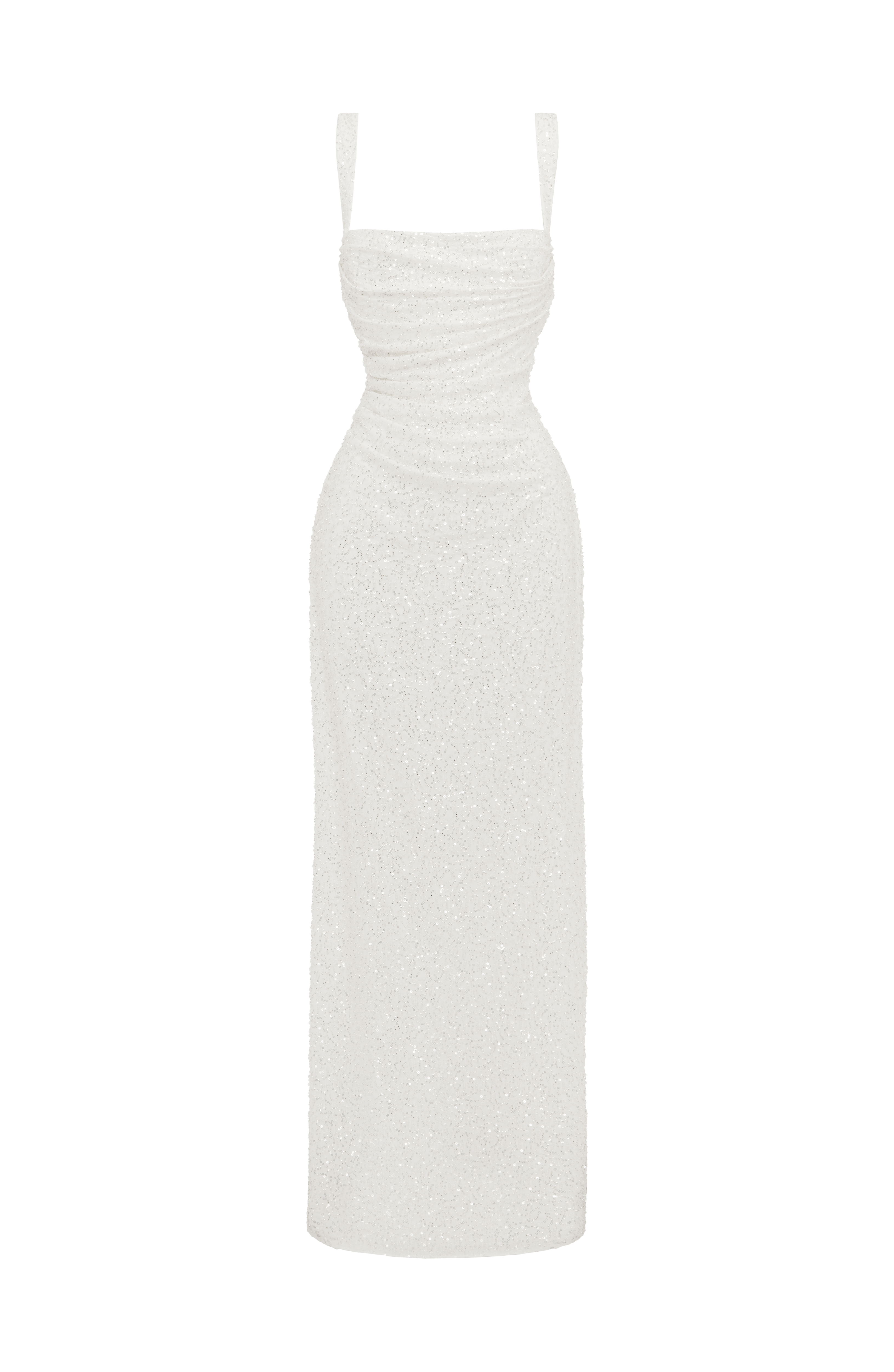 Carlota™ - Vestido Largo Bordado