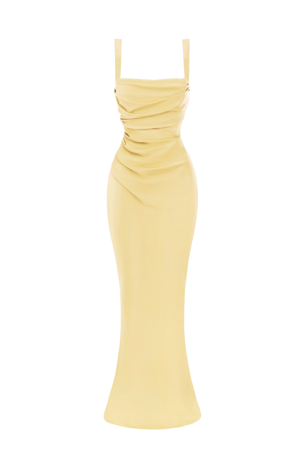 Carlota™ - Vestido Largo de Satén