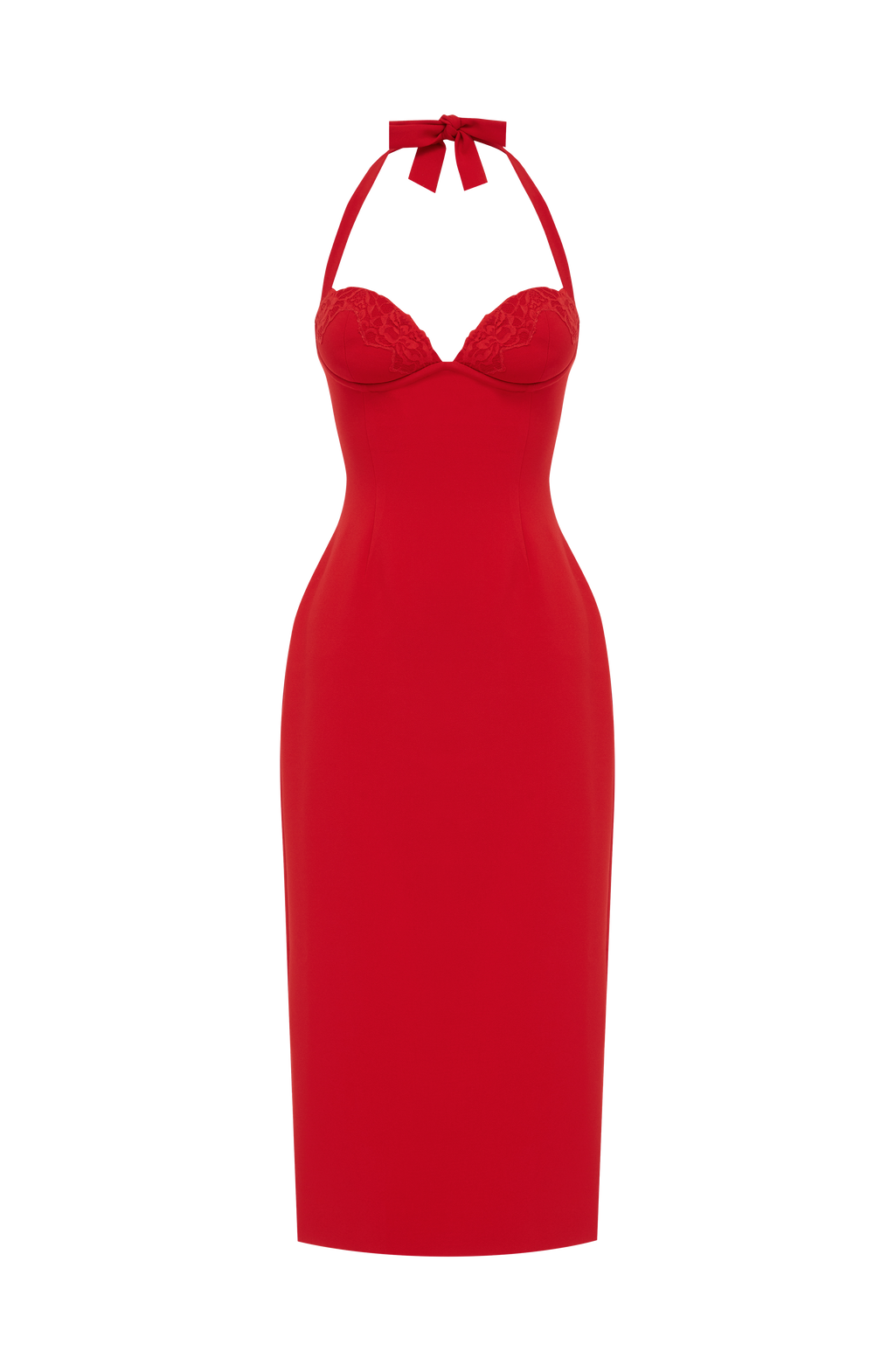 Celia™ - Vestido Midi de Crepé