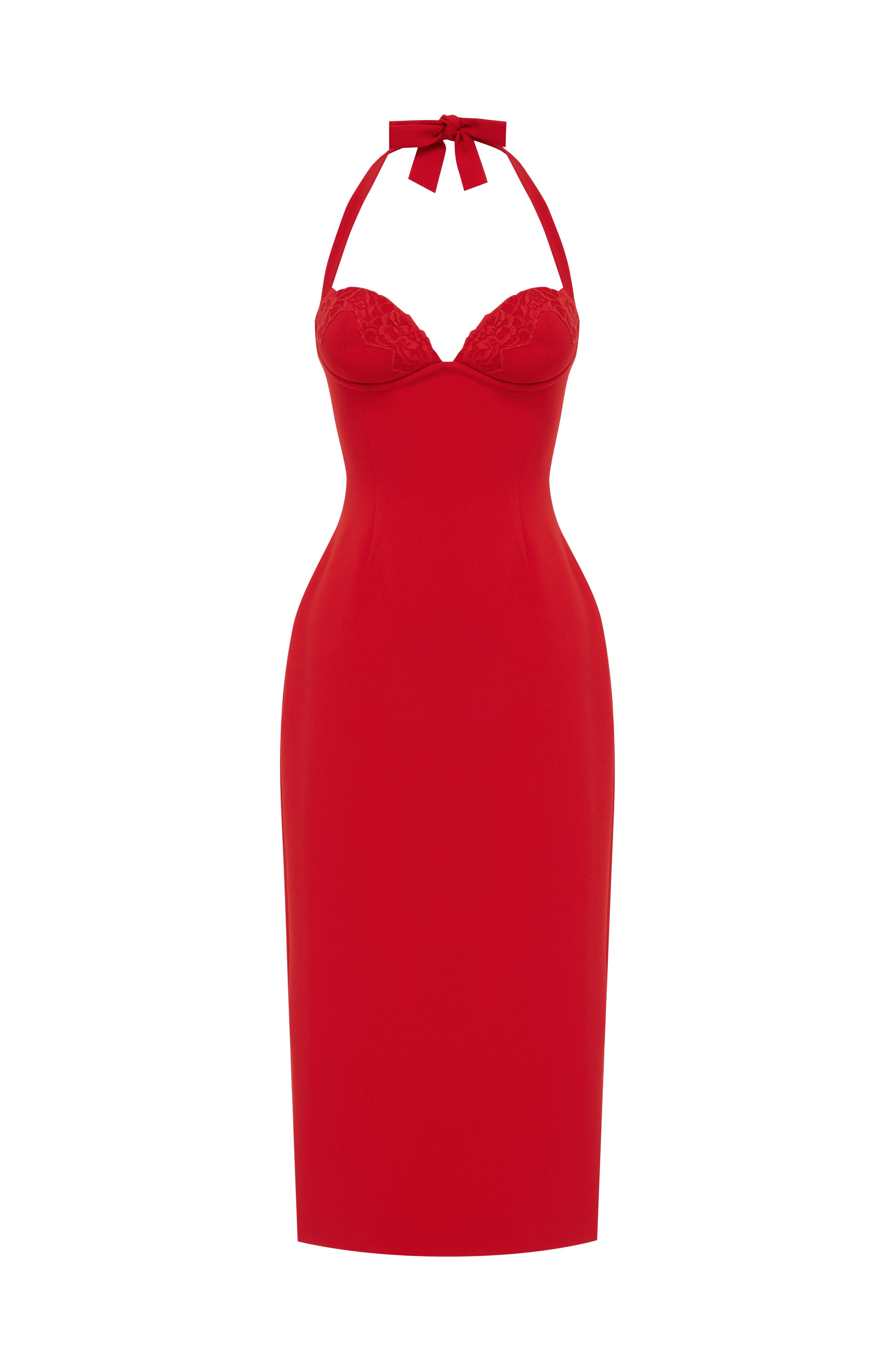 Celia™ - Vestido Midi de Crepé