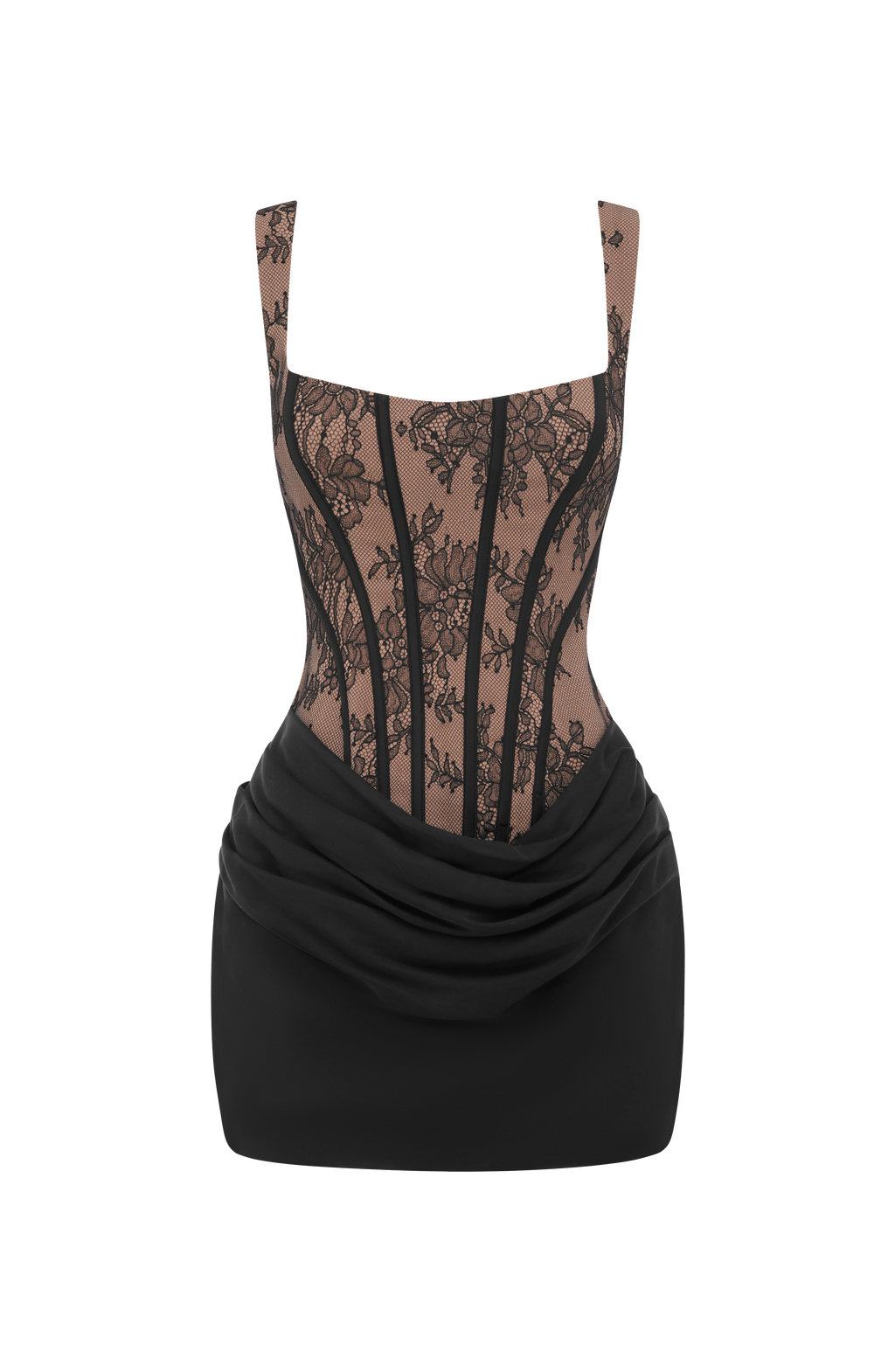 Cornelia™ - Vestido Corto de Encaje