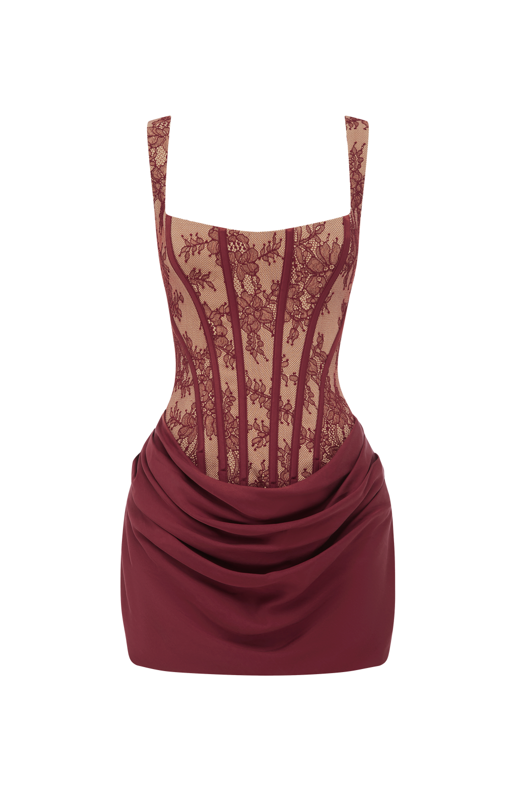Cornelia™ - Vestido Corto de Encaje