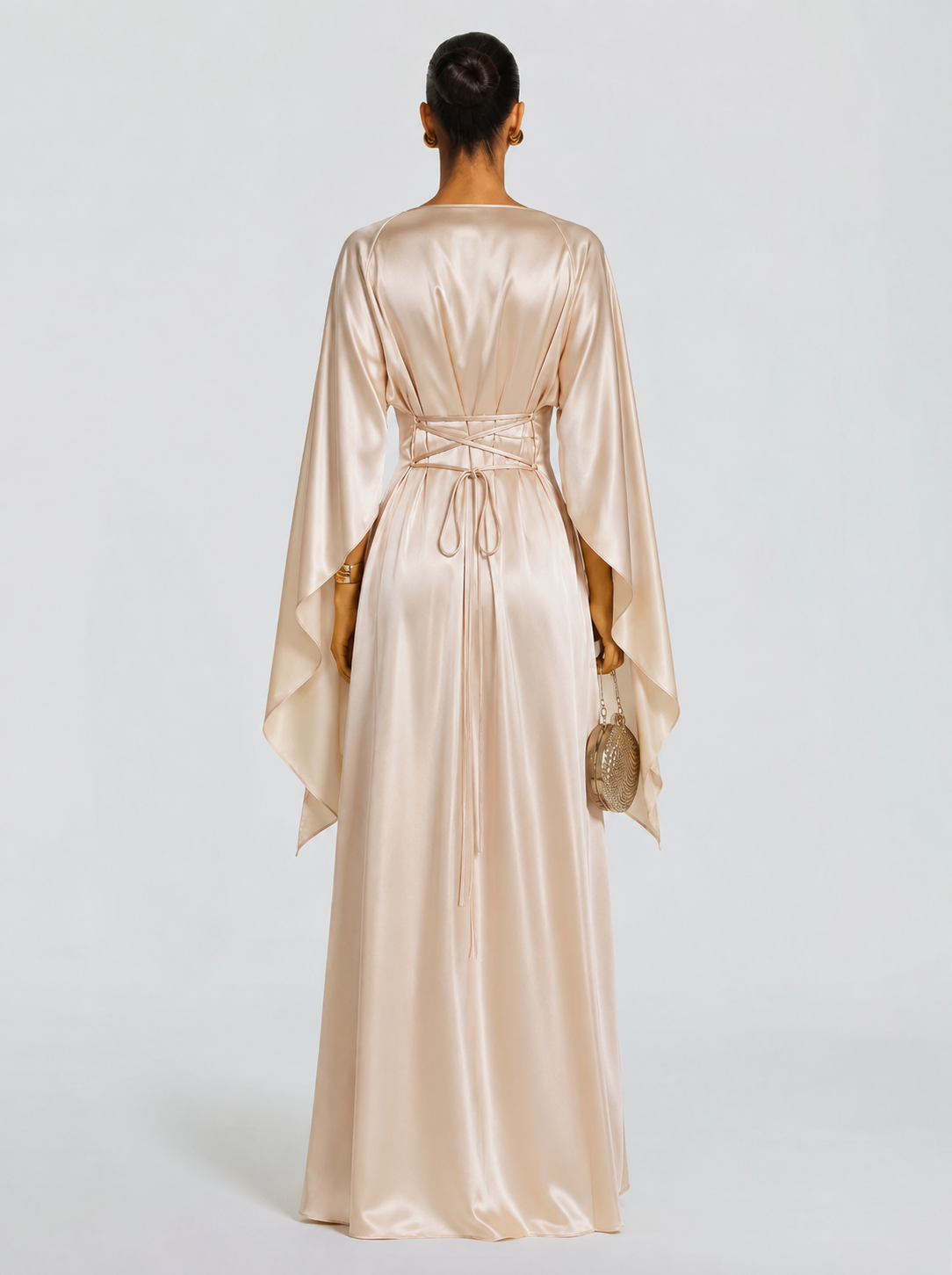 Aurora™ - Vestido de Punto con Cuello Barco