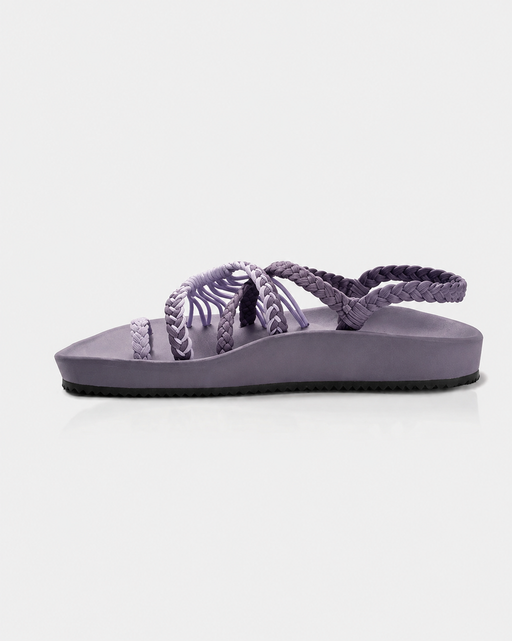 Bokyna™ - Sandalias Artesanales Trenza Noir