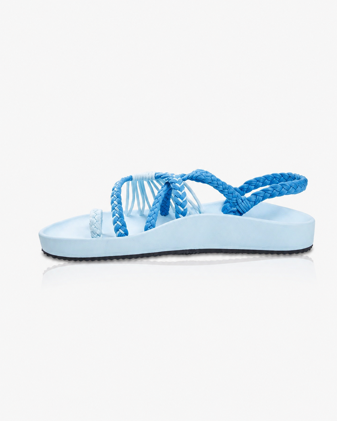Bokyna™ - Sandalias Artesanales Trenza Noir