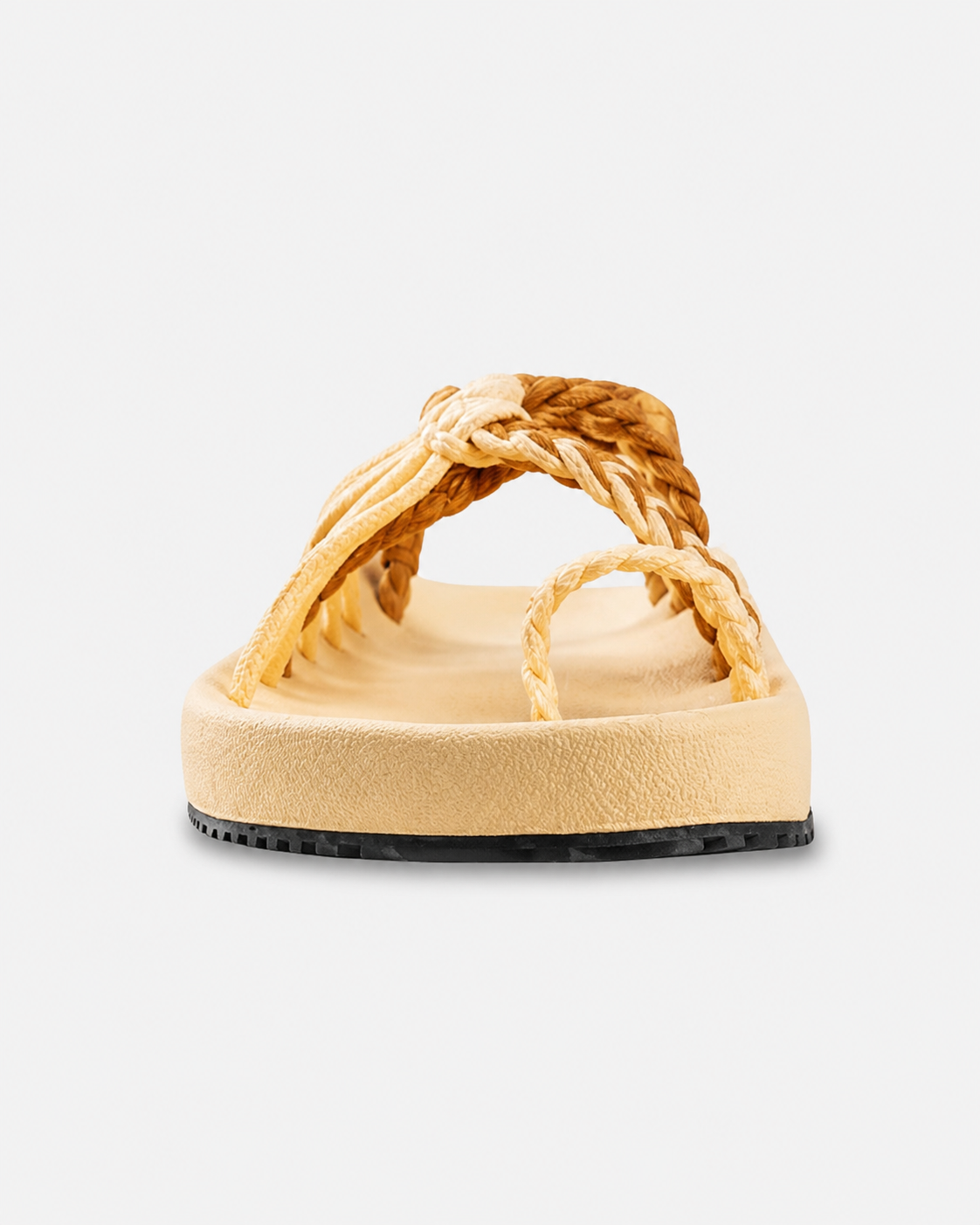 Bokyna™ - Sandalias Artesanales Trenza Noir