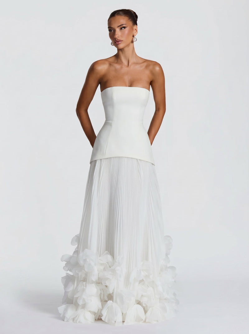 Sandra™ - Vestido de Gala con Falda Escultural