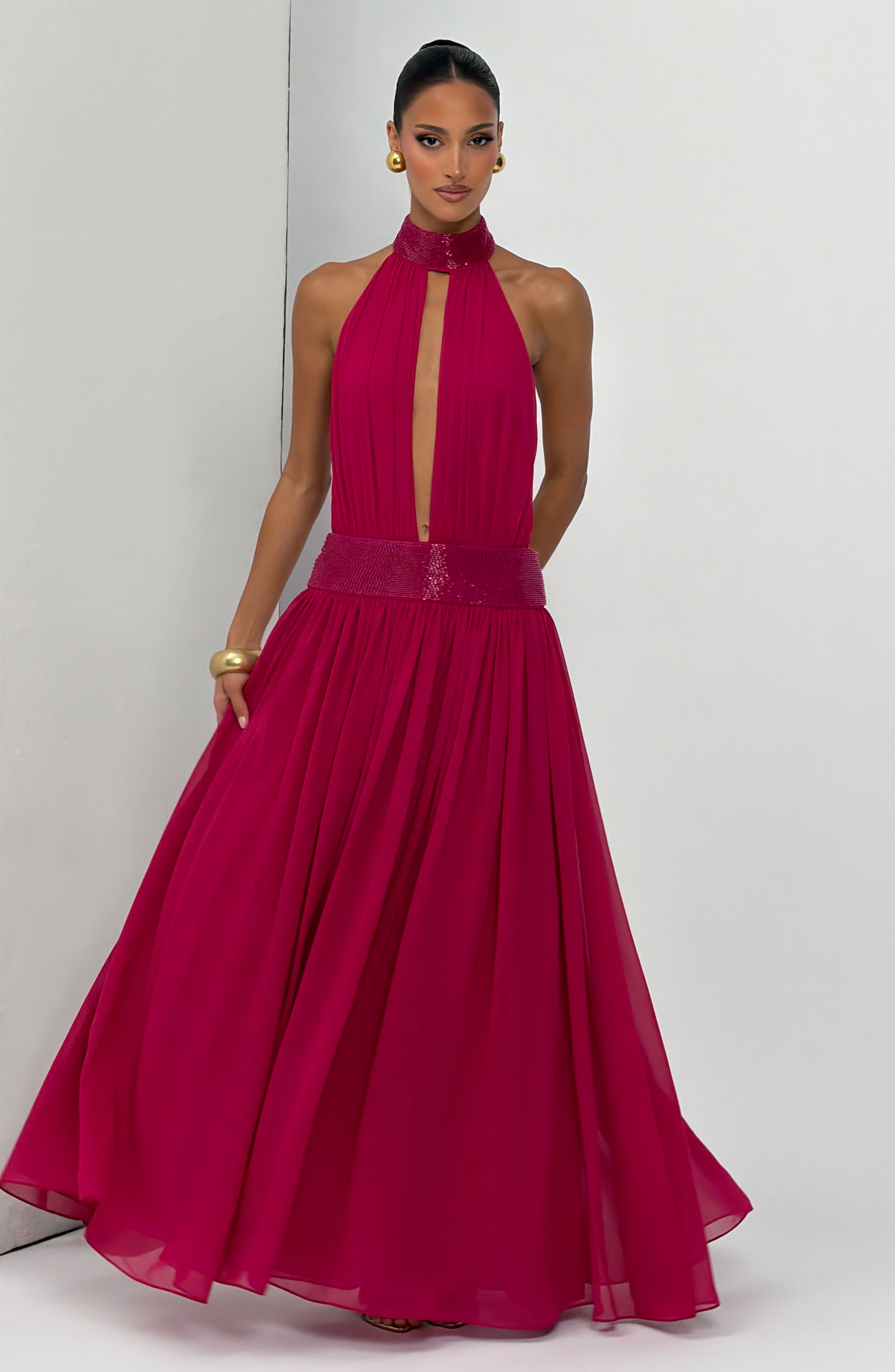 Rosalina™ - Vestido Largo de Chifón
