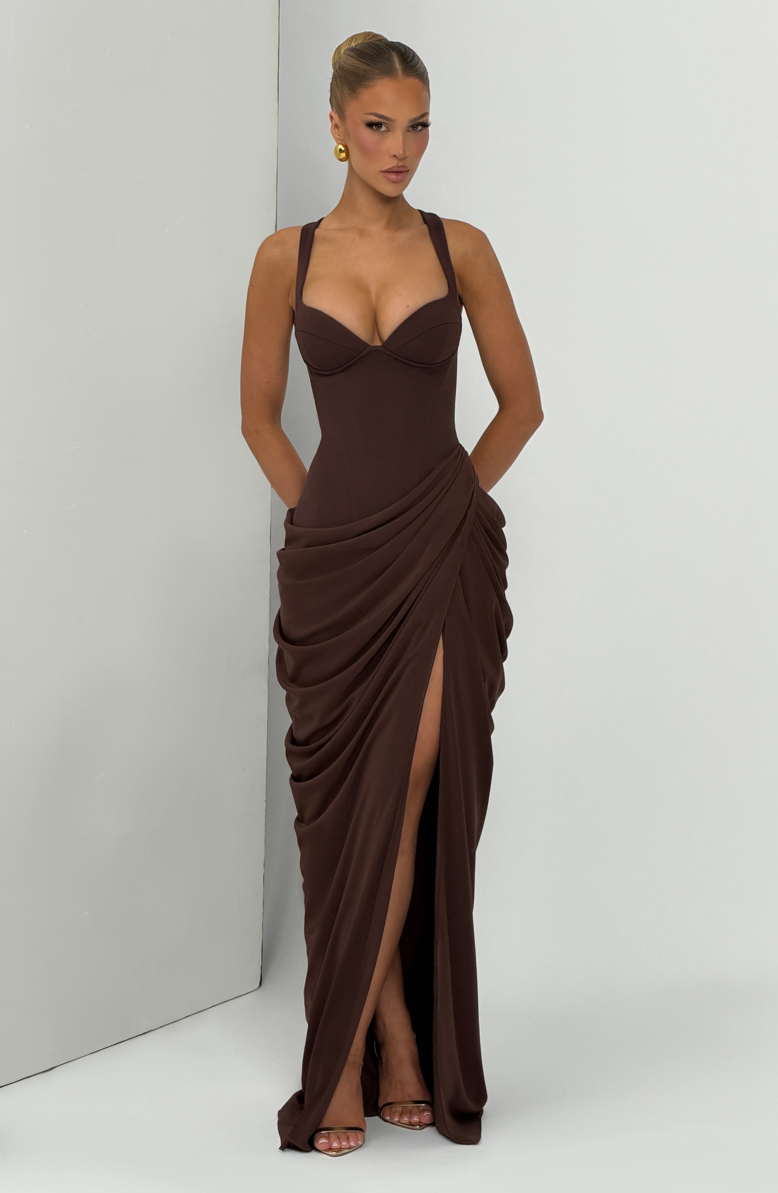 Elisa™ - Vestido Largo de Chifón