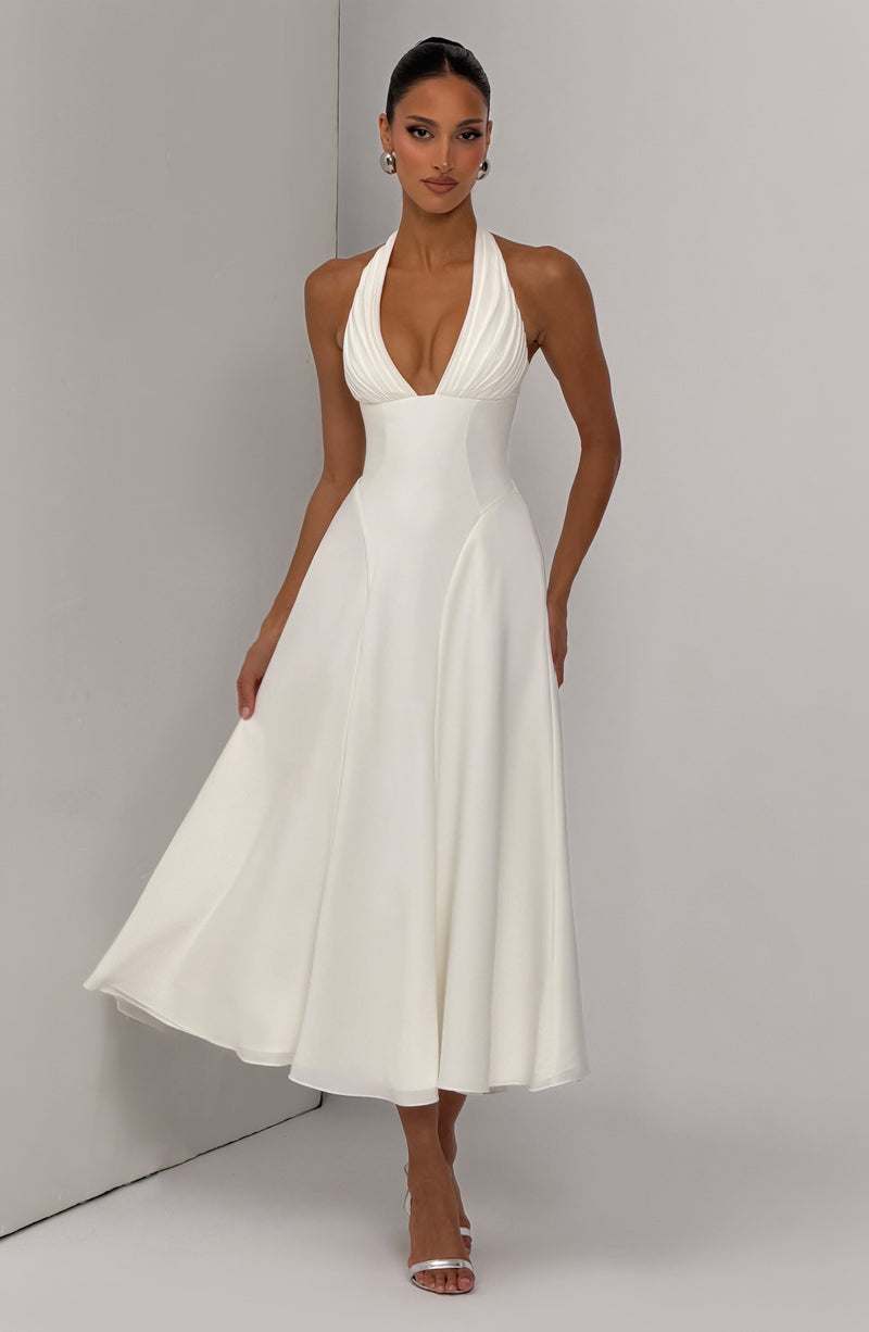 Helena™ - Vestido Midi de Chifón