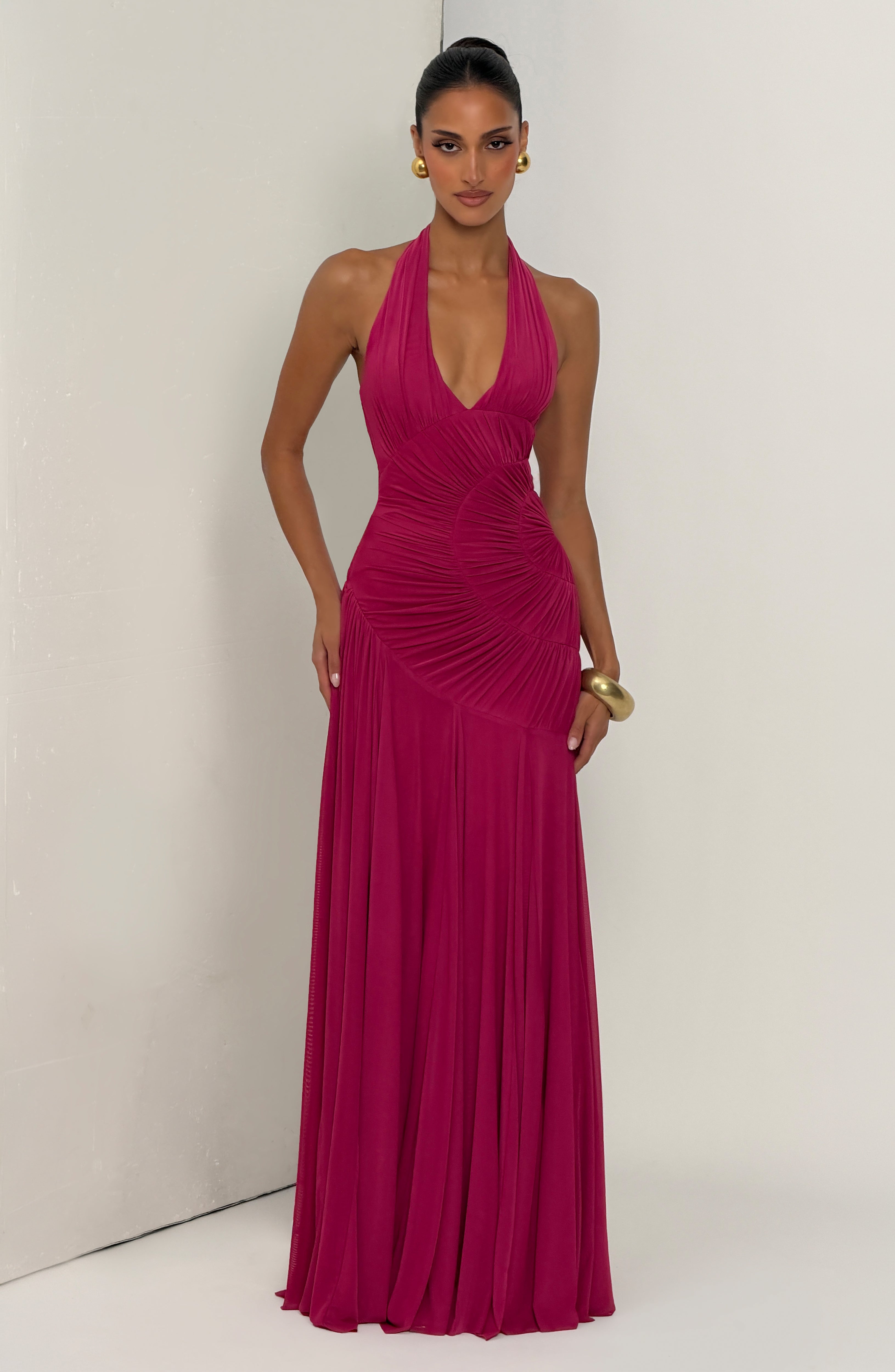 Carmen™ - Vestido Largo de Punto