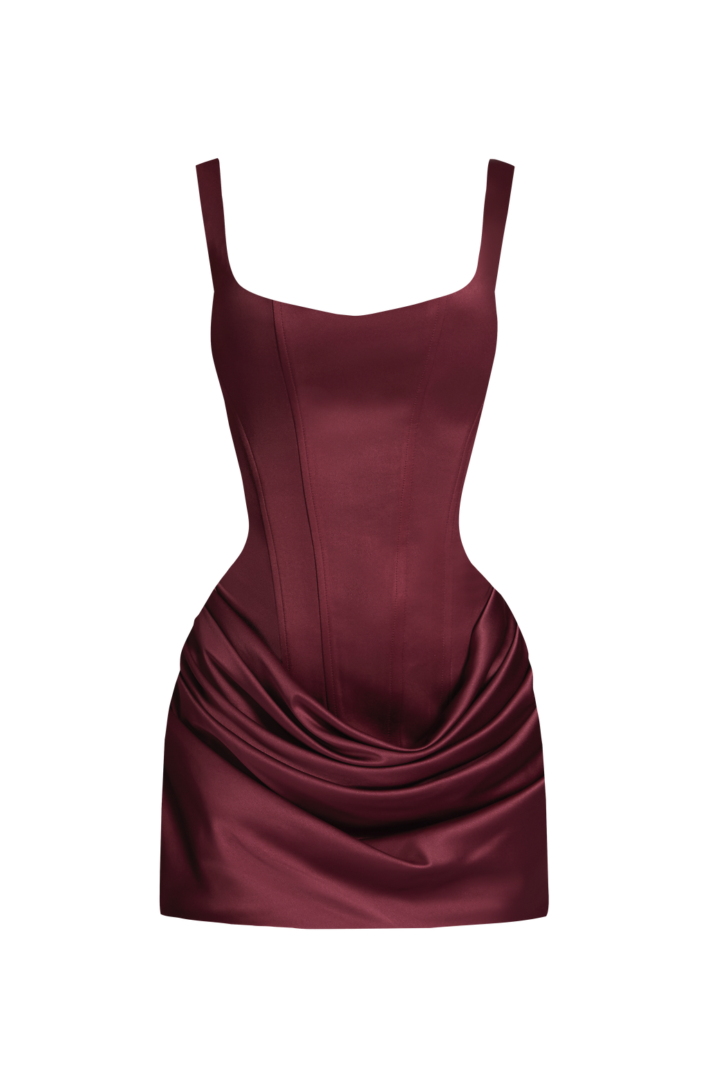Imogen™ - Vestido Mini en Satén Blush