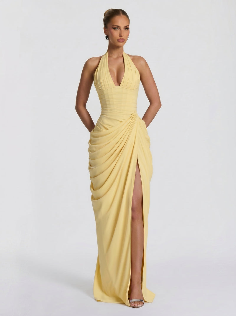 Anna™ - Vestido Largo de Chifón
