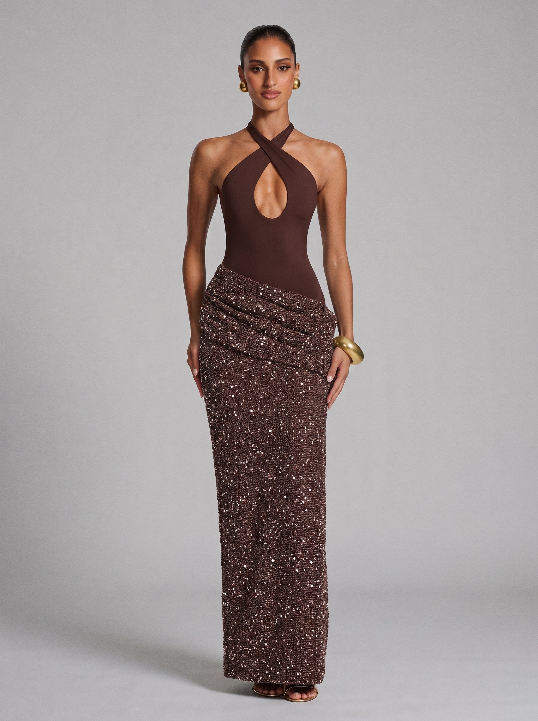 Andrea™ - Vestido Largo Elegante