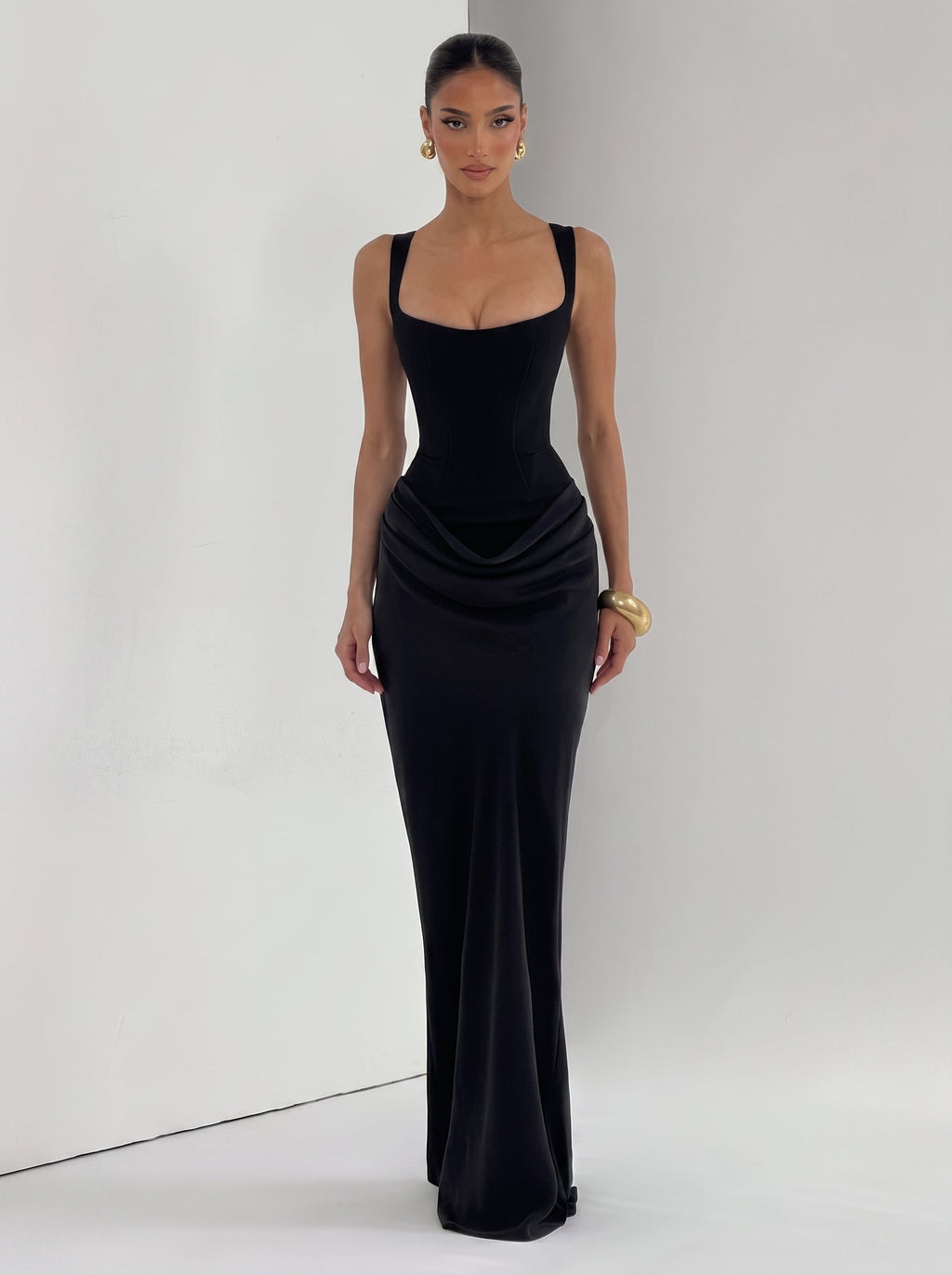 Antonella™ - Vestido de Gala en Satén