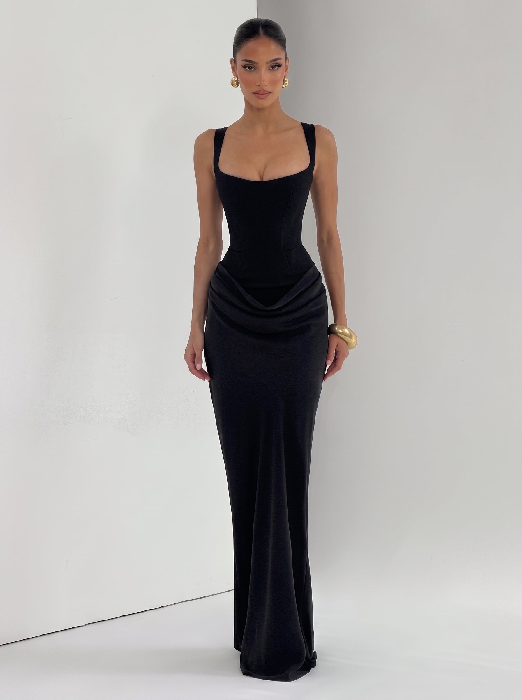 Antonella™ - Vestido de Gala en Satén
