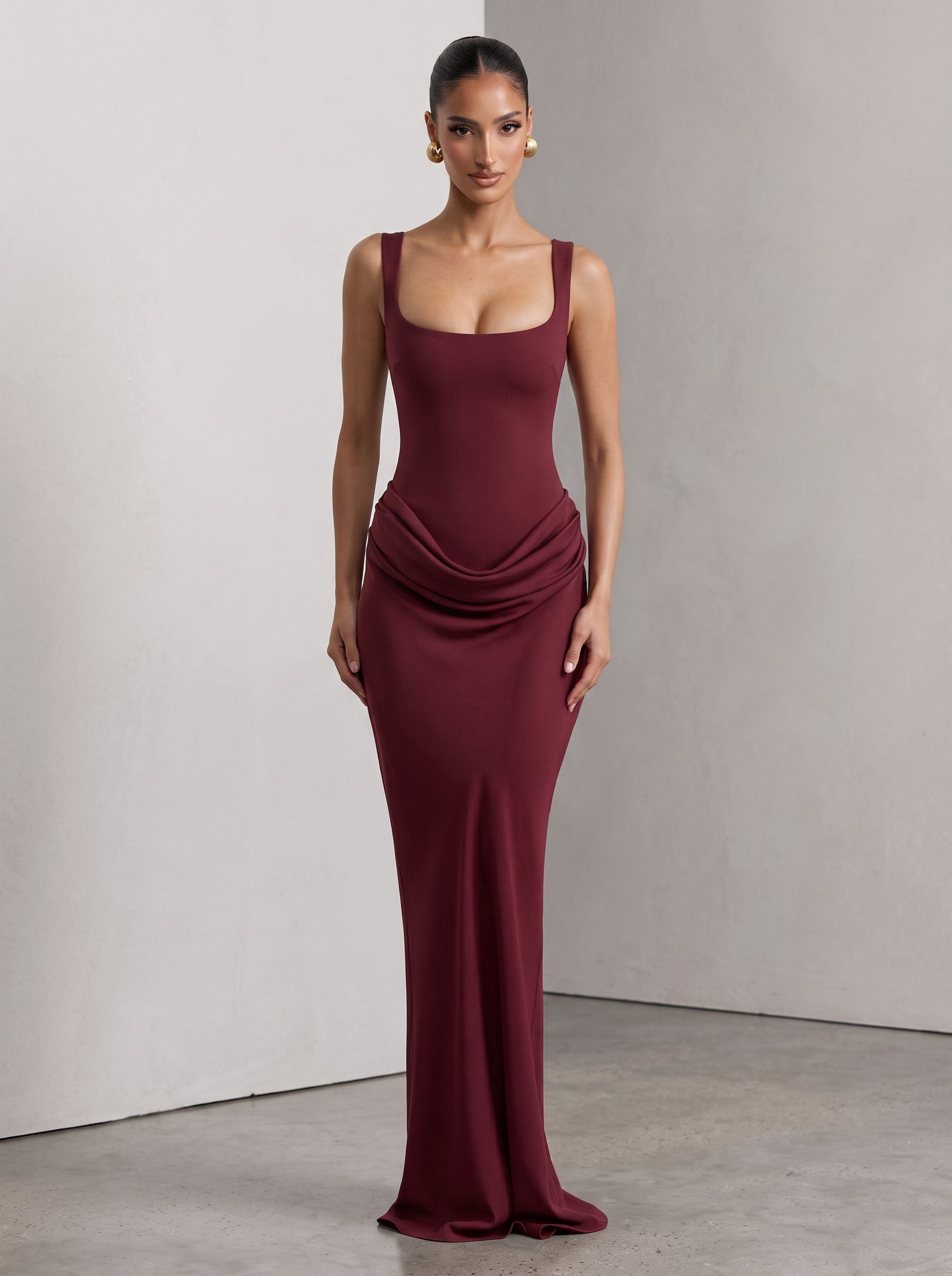 Antonella™ - Vestido de Gala en Satén