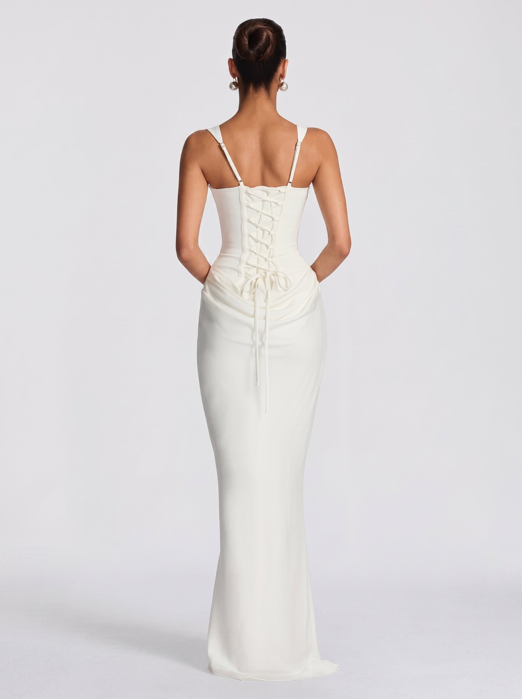 Antonella™ - Vestido de Gala en Satén
