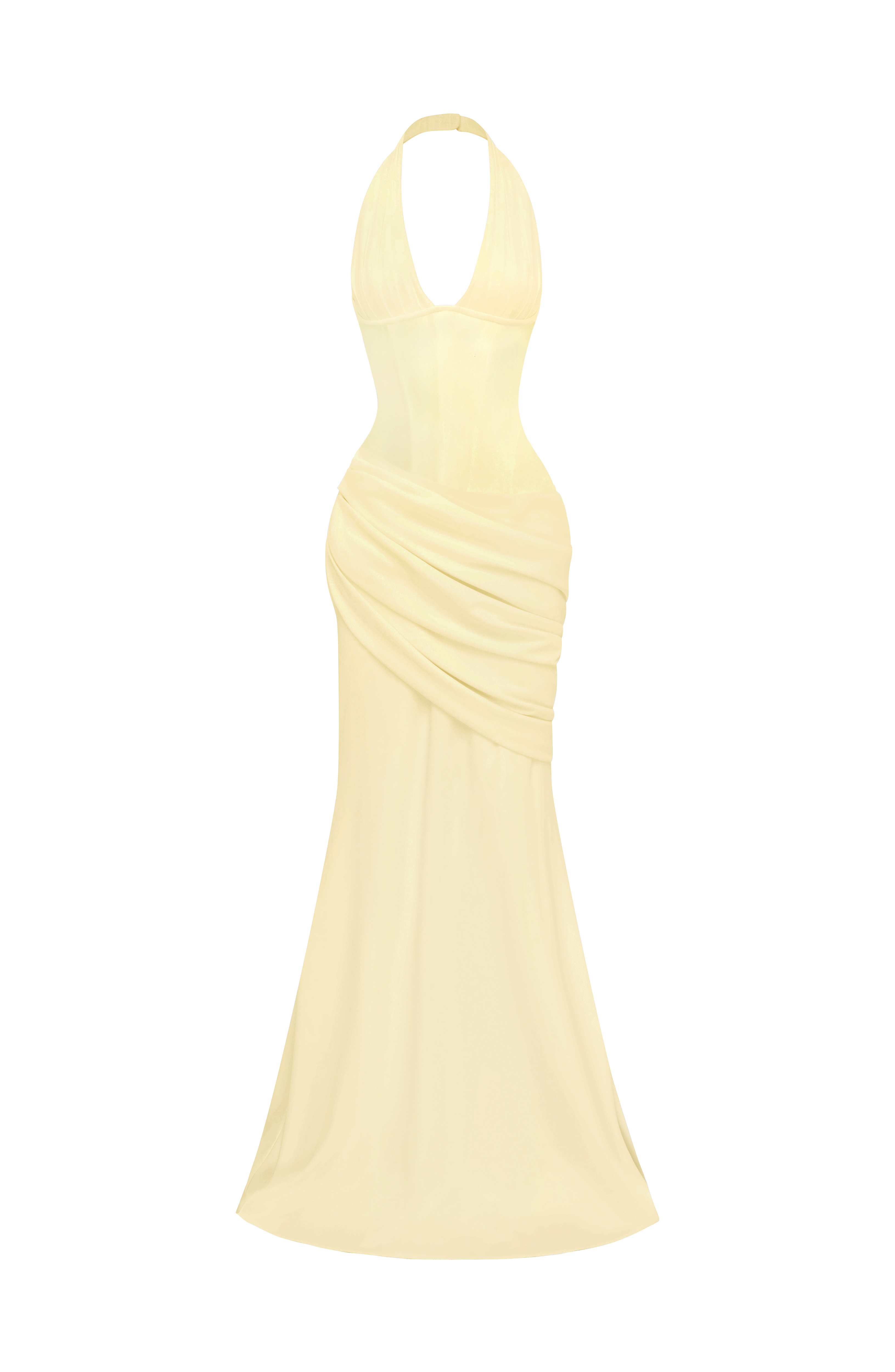 Noelia™ - Vestido Largo de Crepé