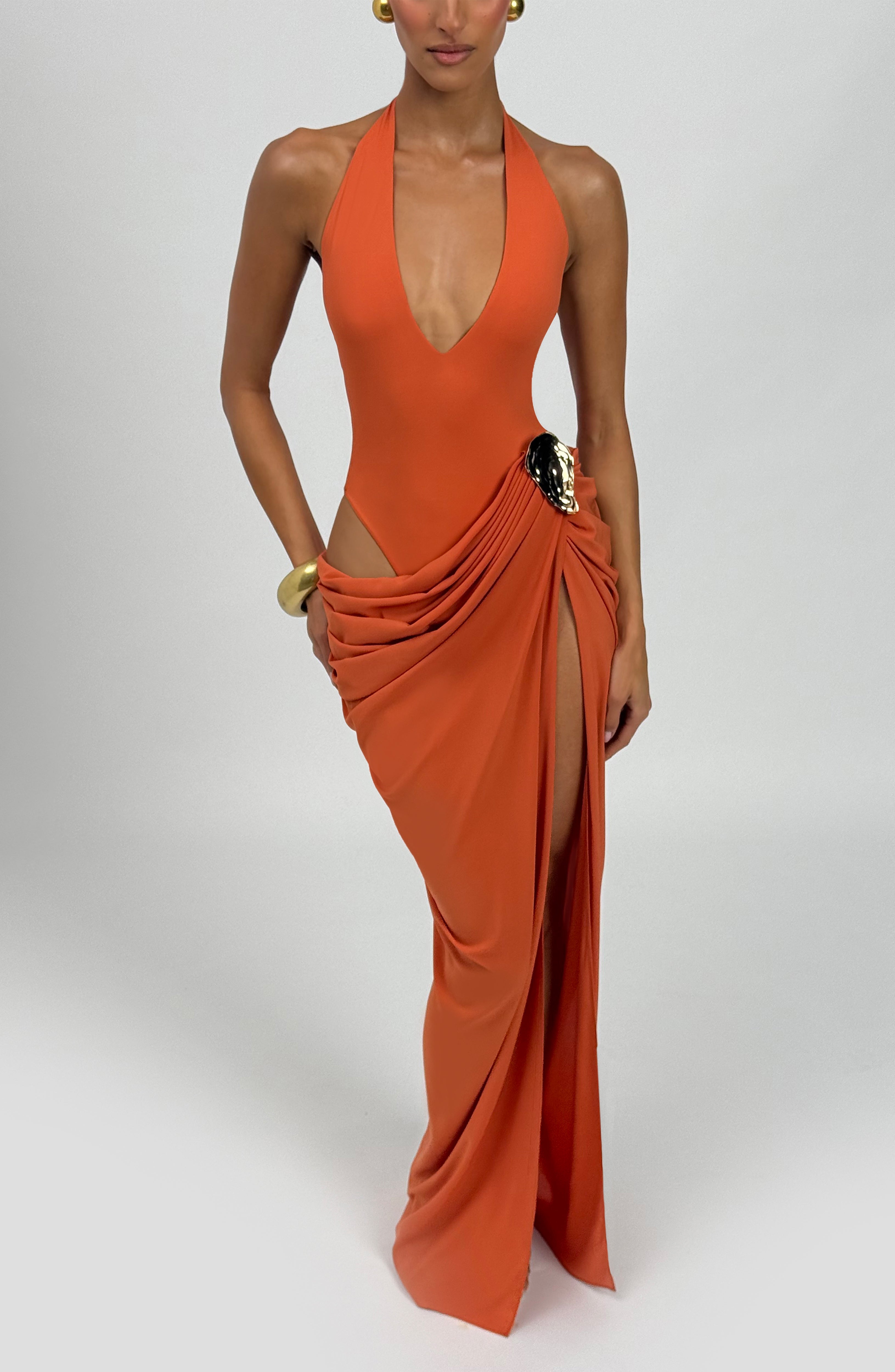 Adela™ - Vestido Largo Cruzado