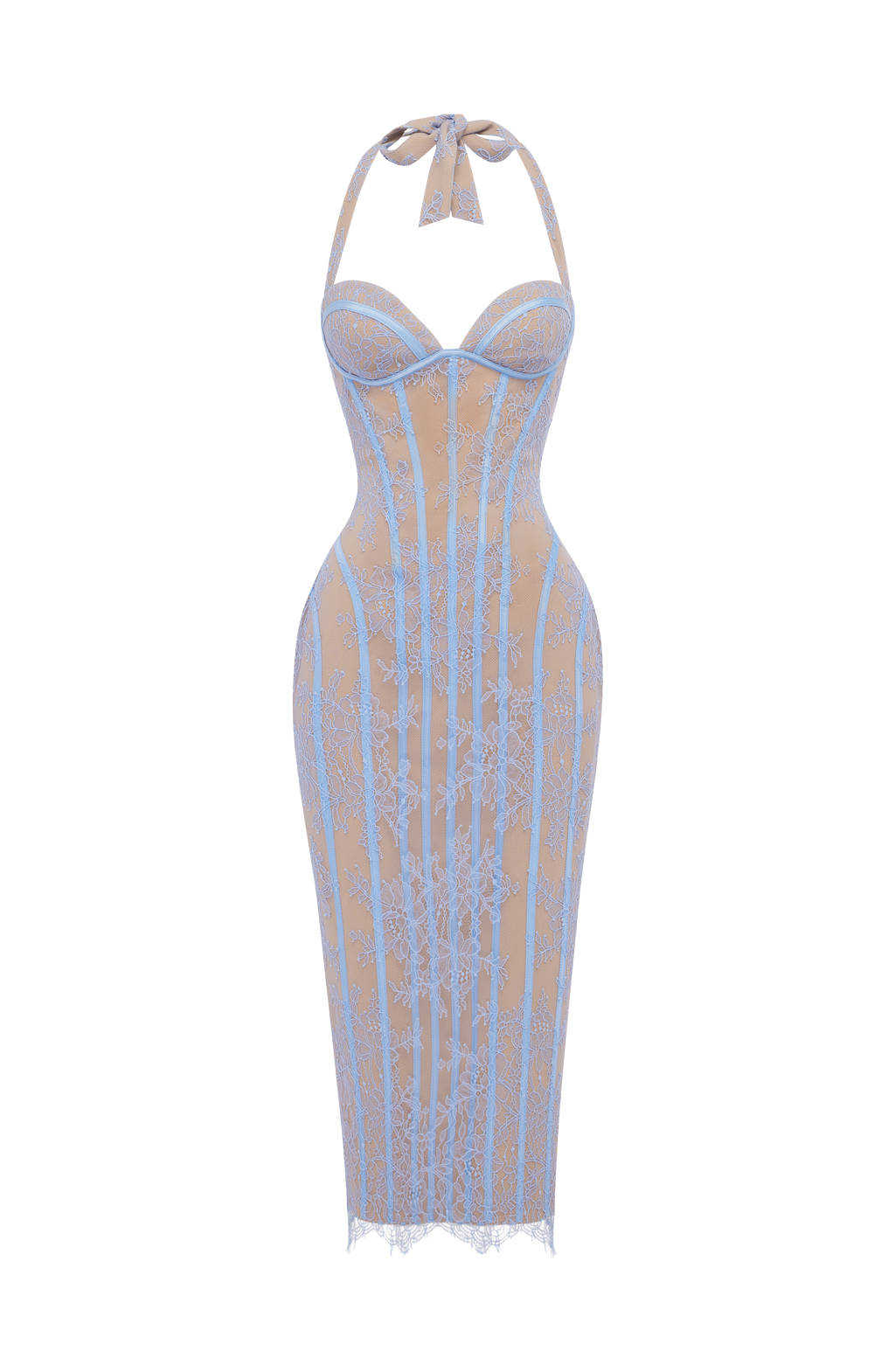 Rocío™ - Vestido Midi de Encaje