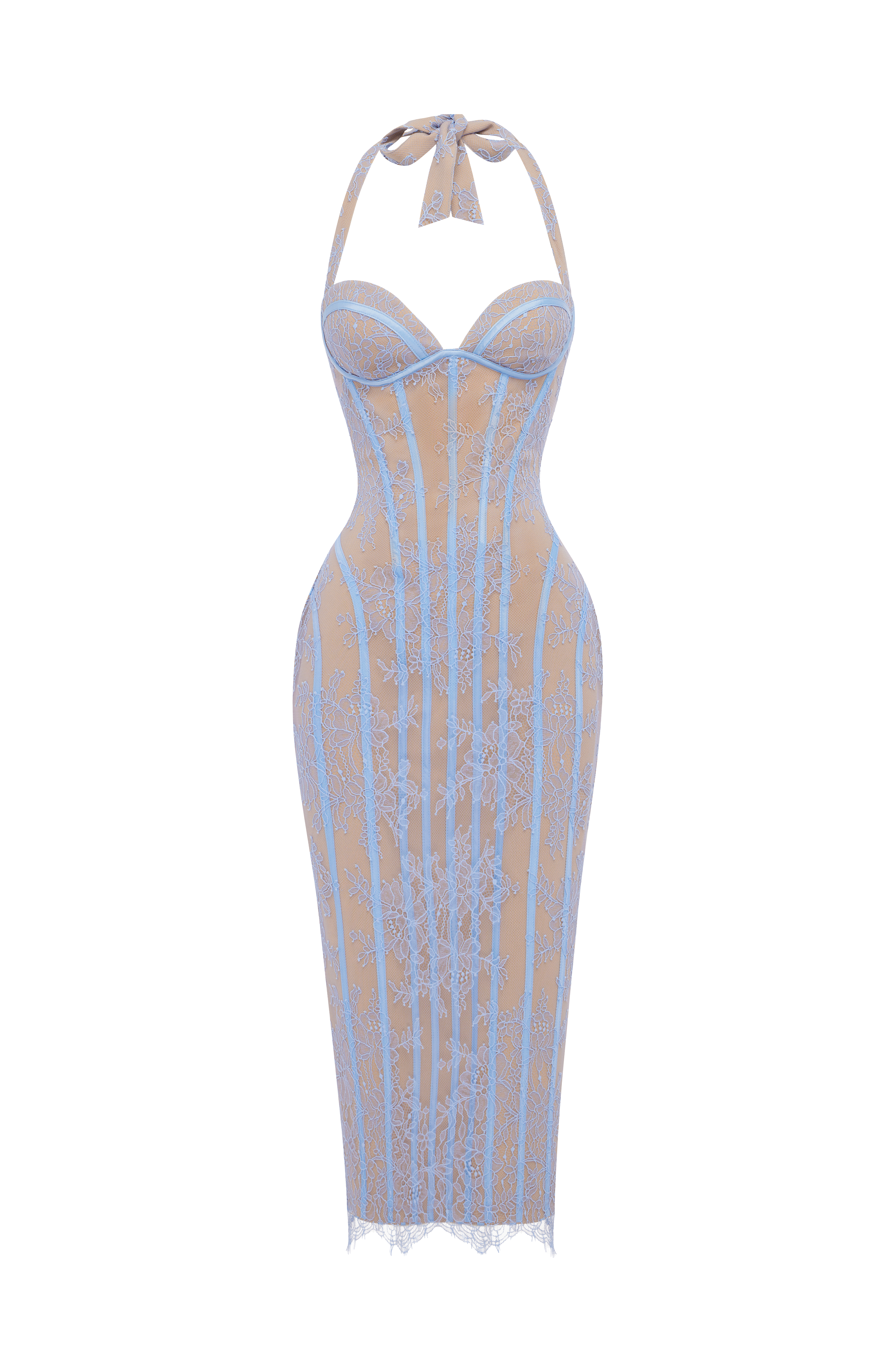 Rocío™ - Vestido Midi de Encaje