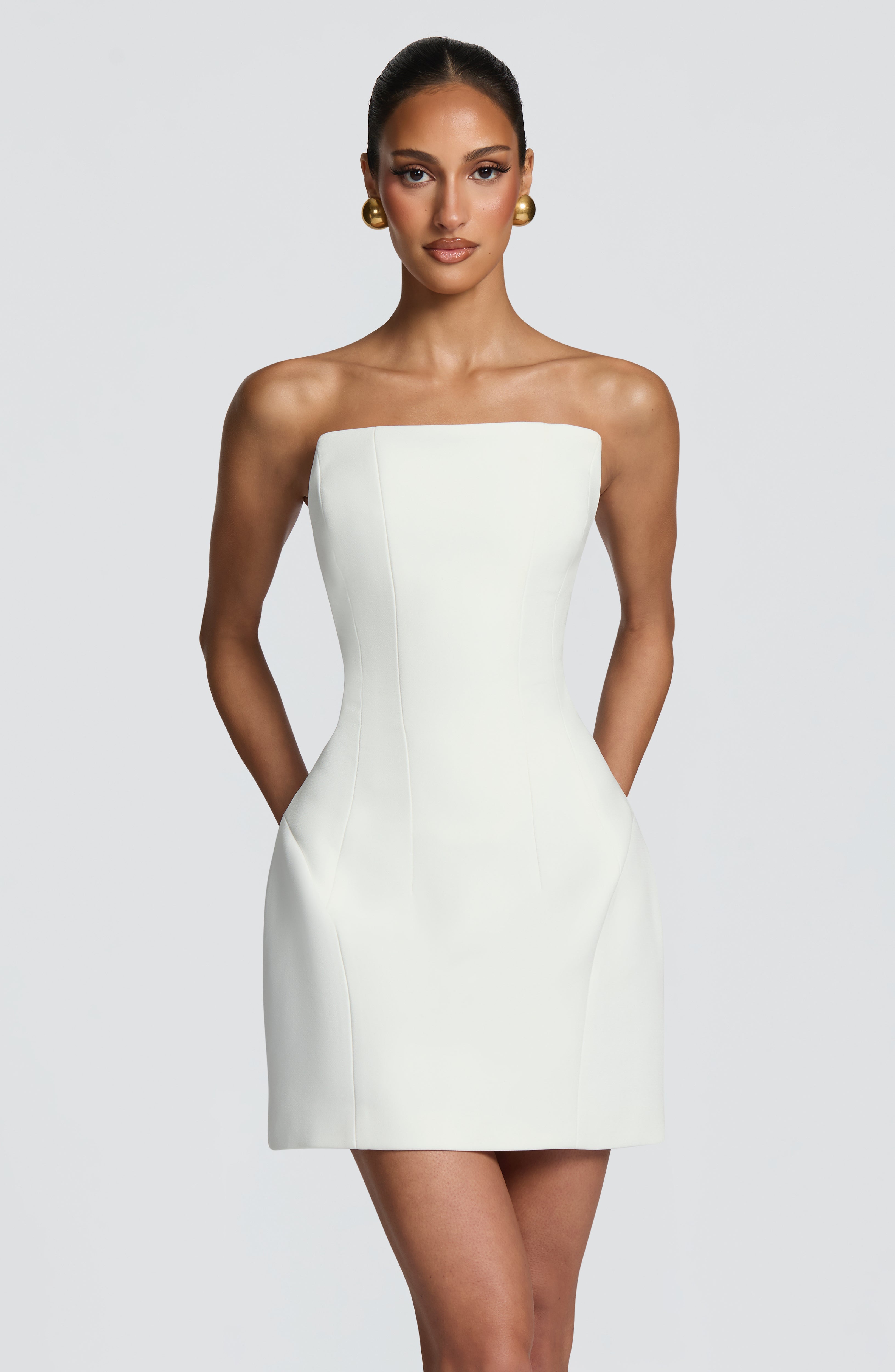 Candela™ - Vestido Corto con Corsé