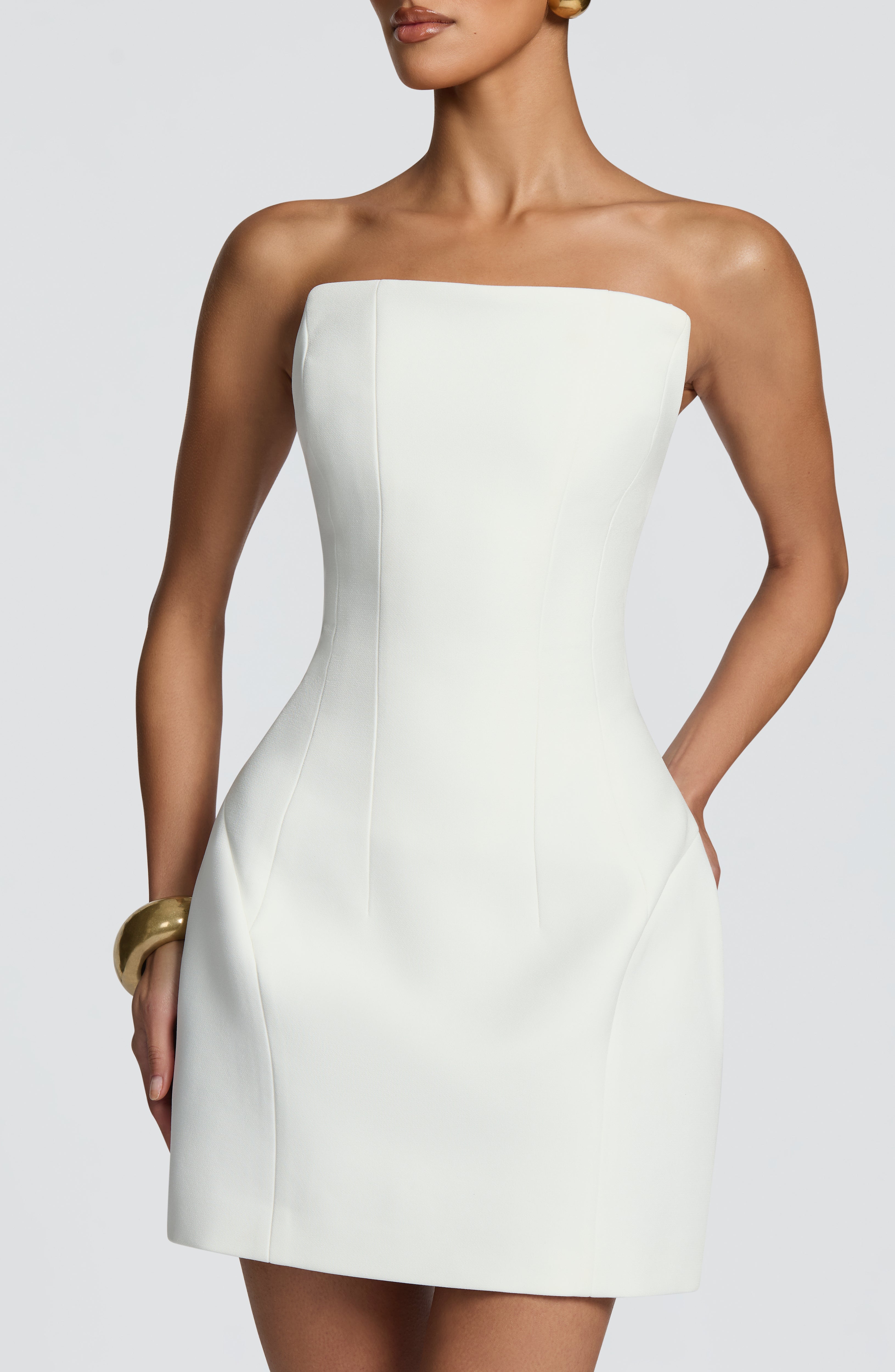 Candela™ - Vestido Corto con Corsé