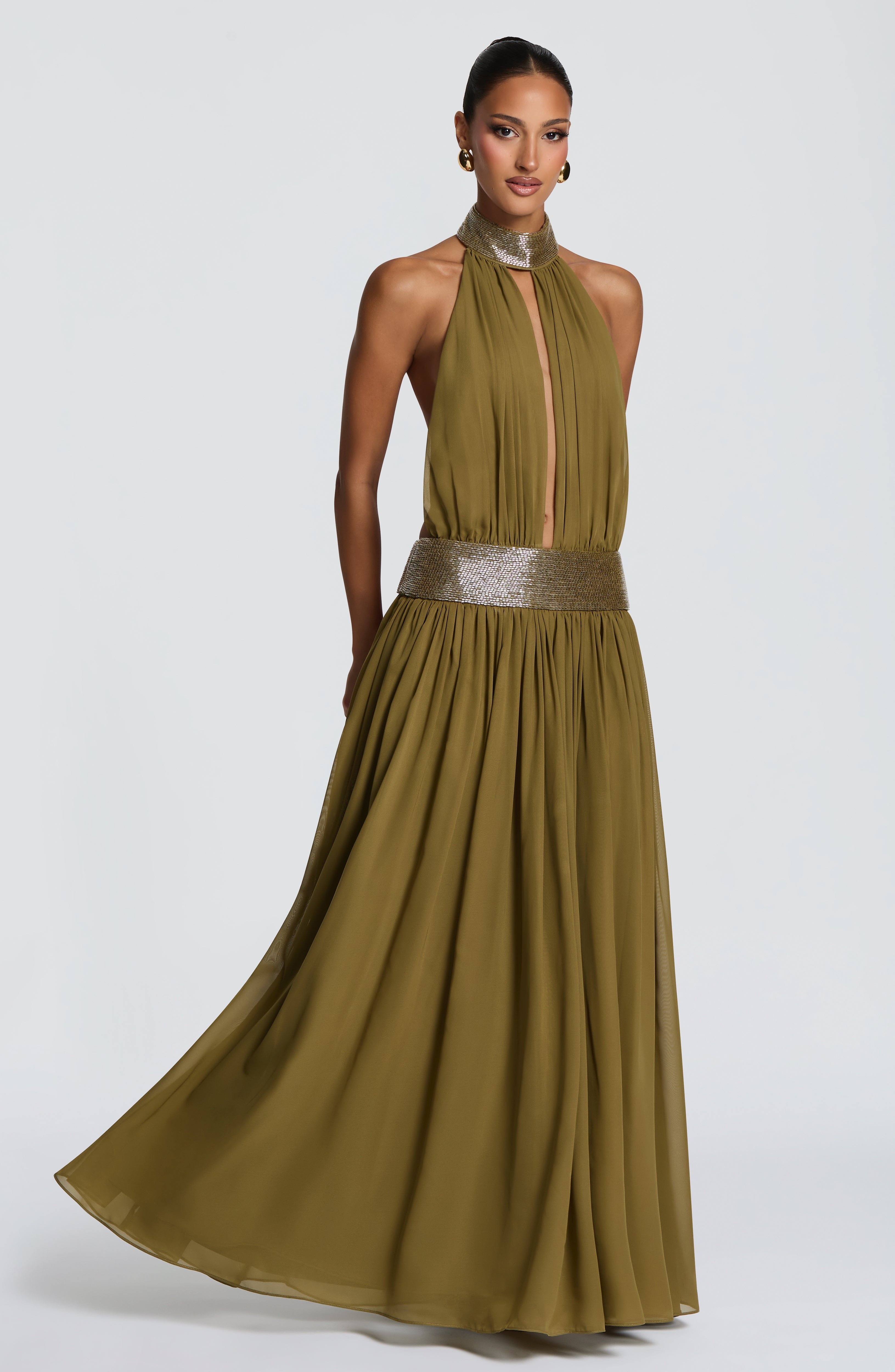 Rosalina™ - Vestido Largo de Chifón