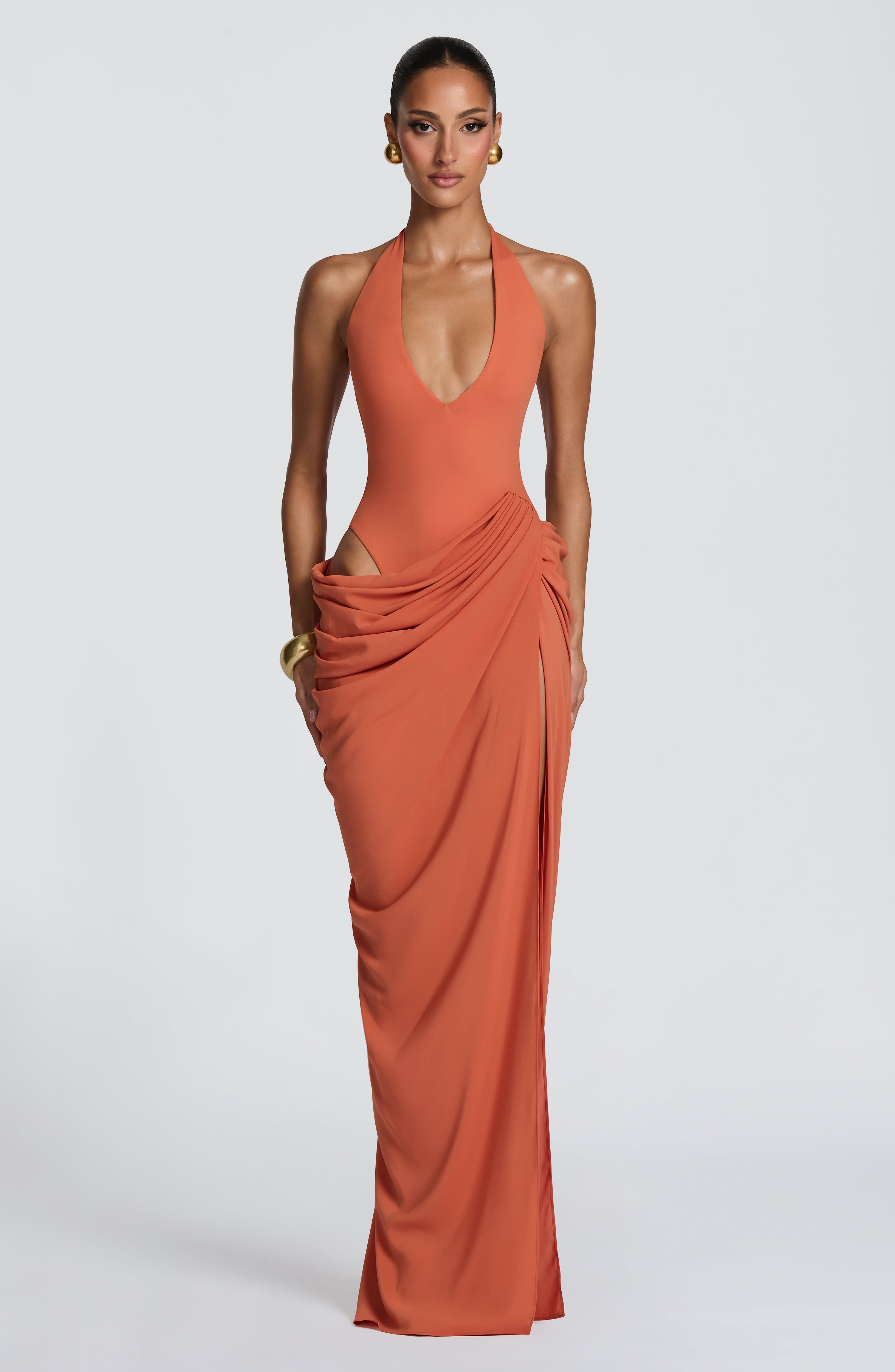 Adela™ - Vestido Largo Cruzado