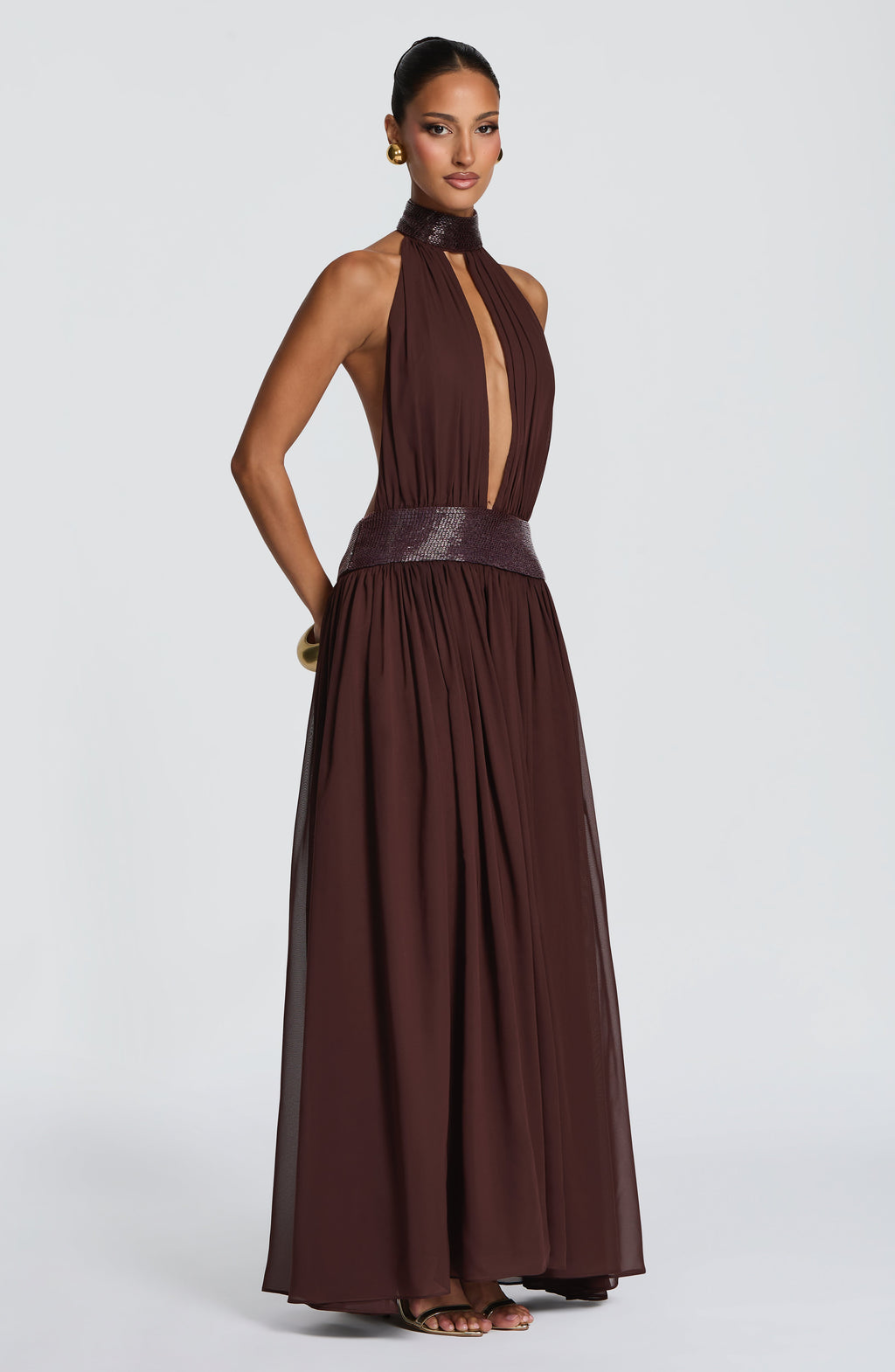 Rosalina™ - Vestido Largo de Chifón