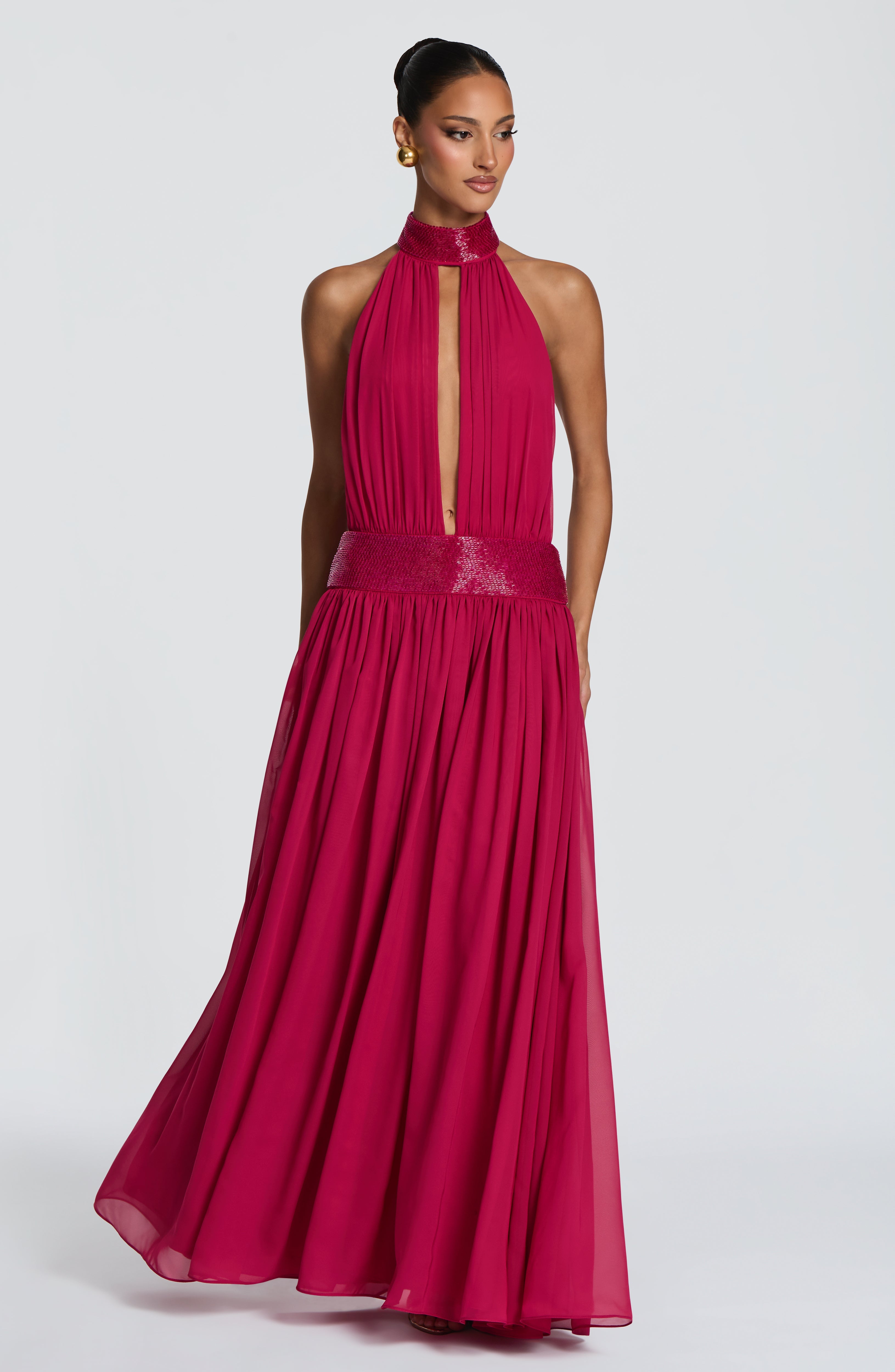 Rosalina™ - Vestido Largo de Chifón