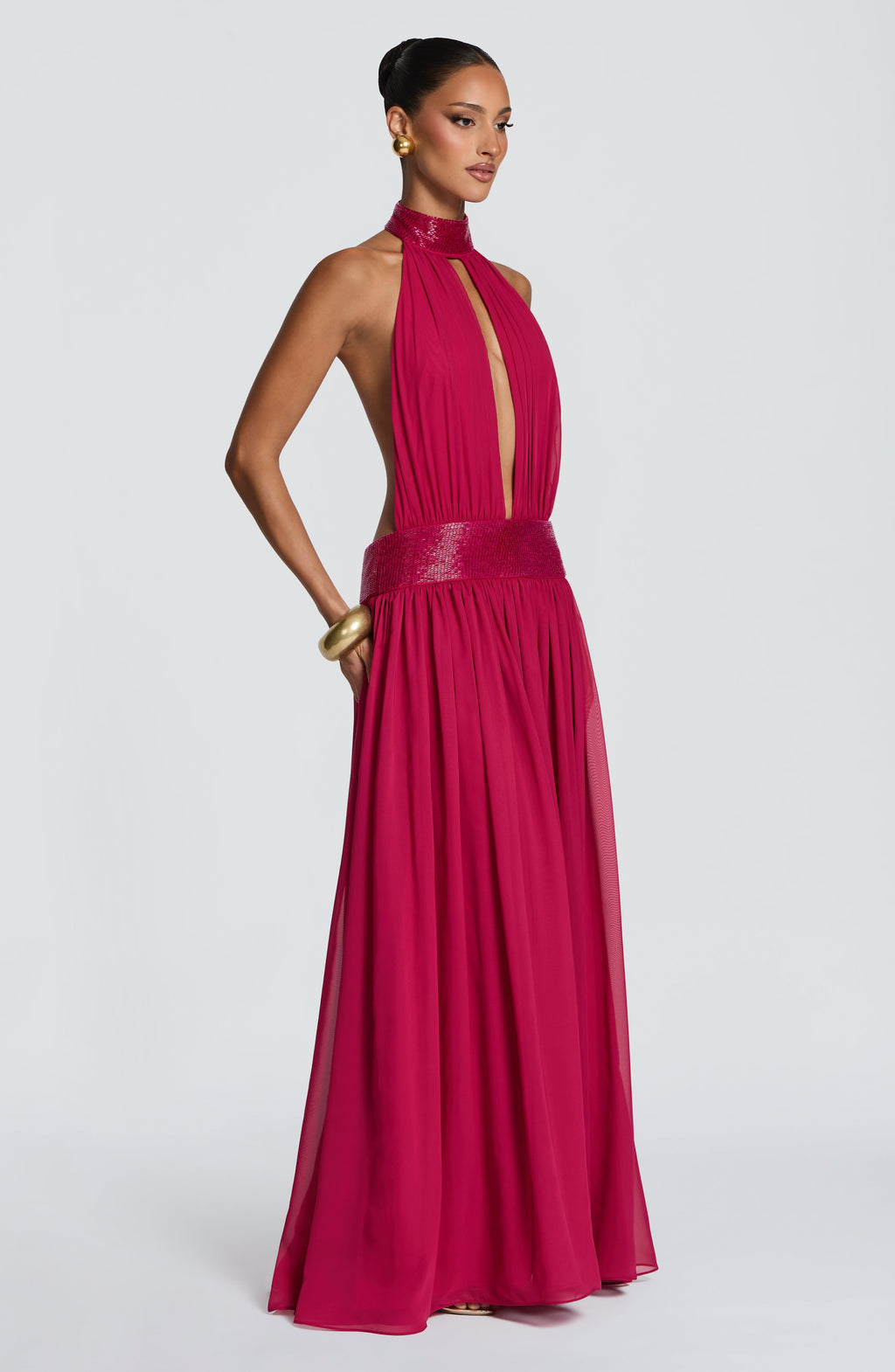 Rosalina™ - Vestido Largo de Chifón