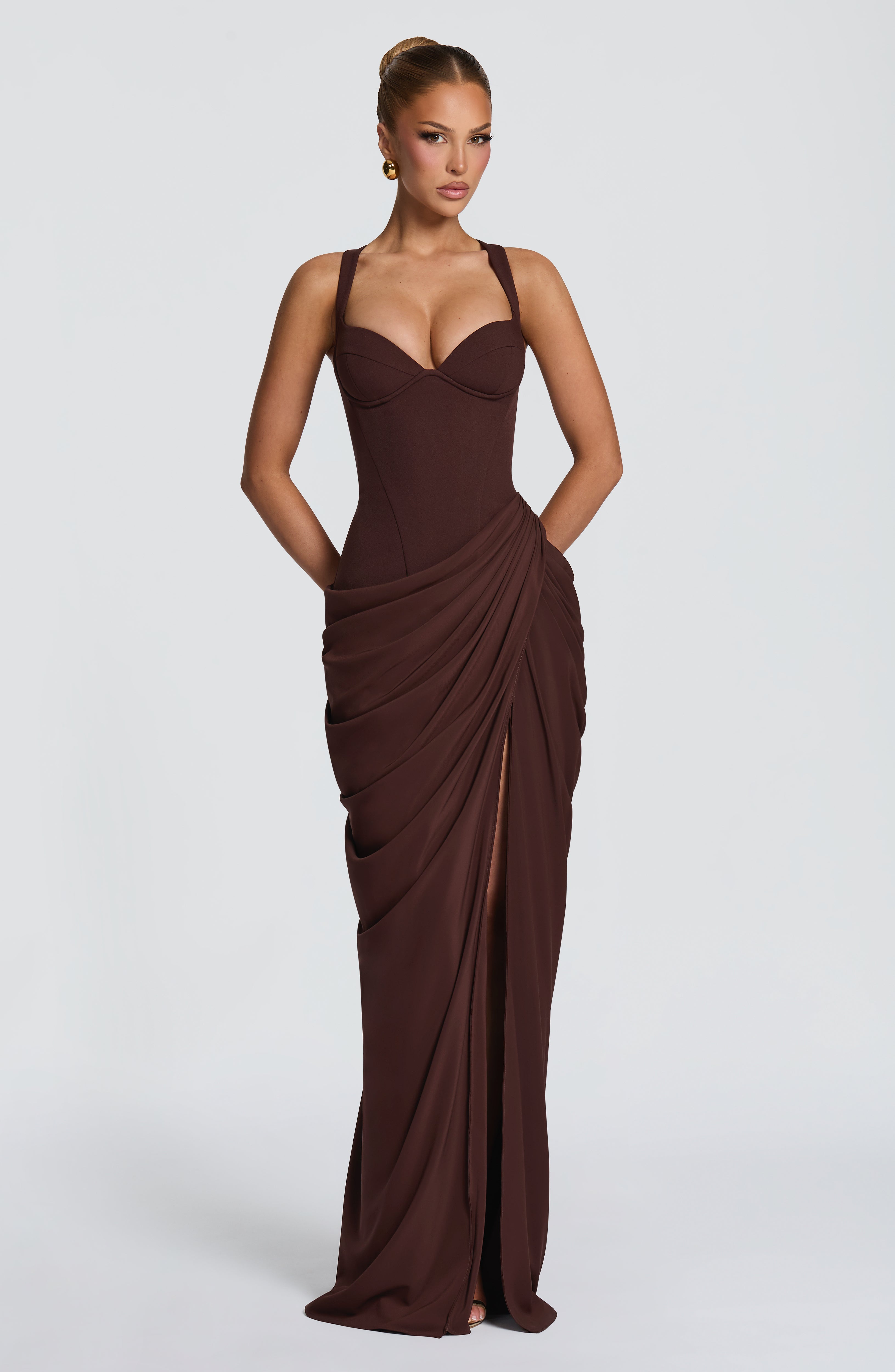 Elisa™ - Vestido Largo de Chifón