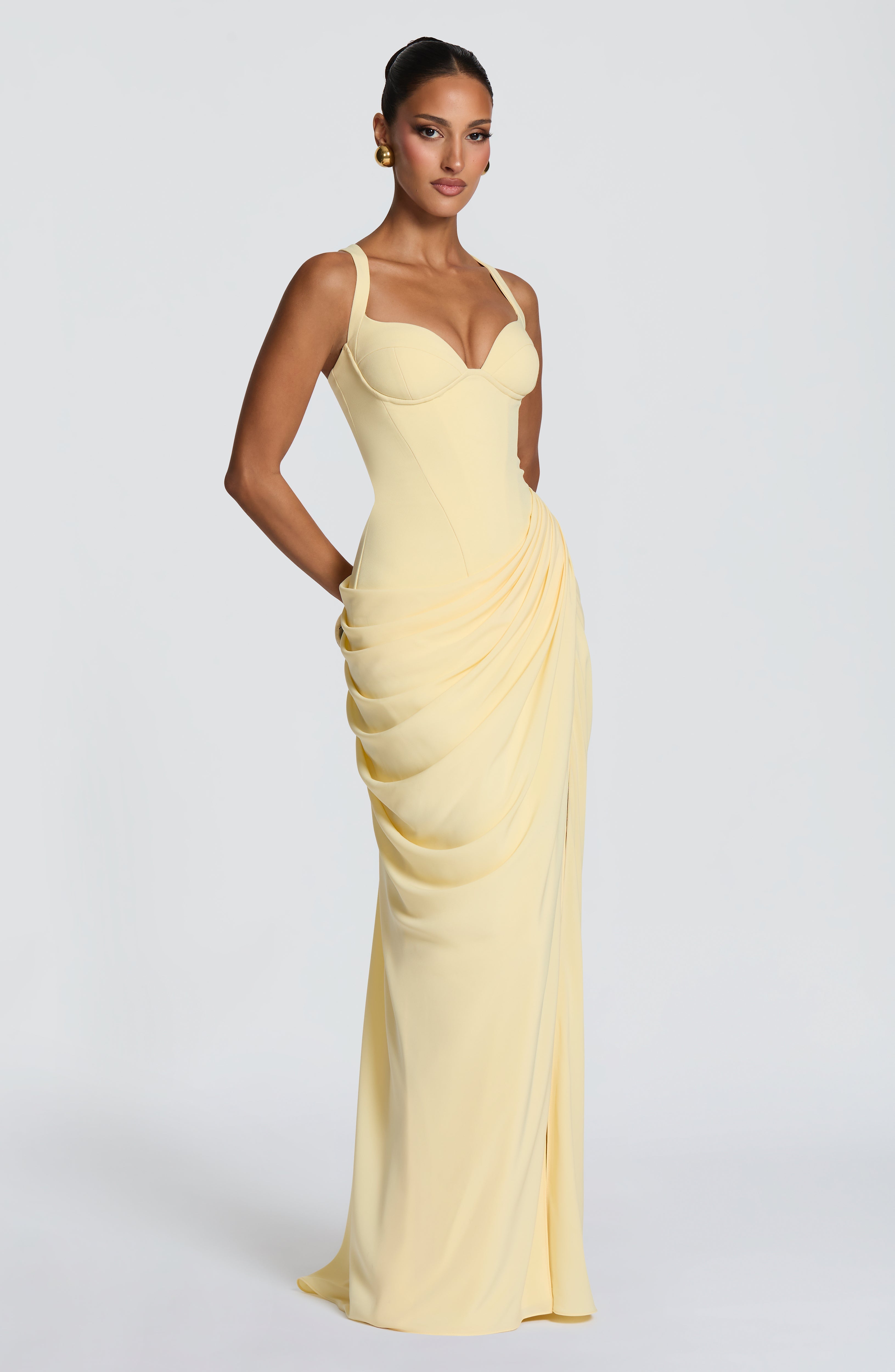 Elisa™ - Vestido Largo de Chifón