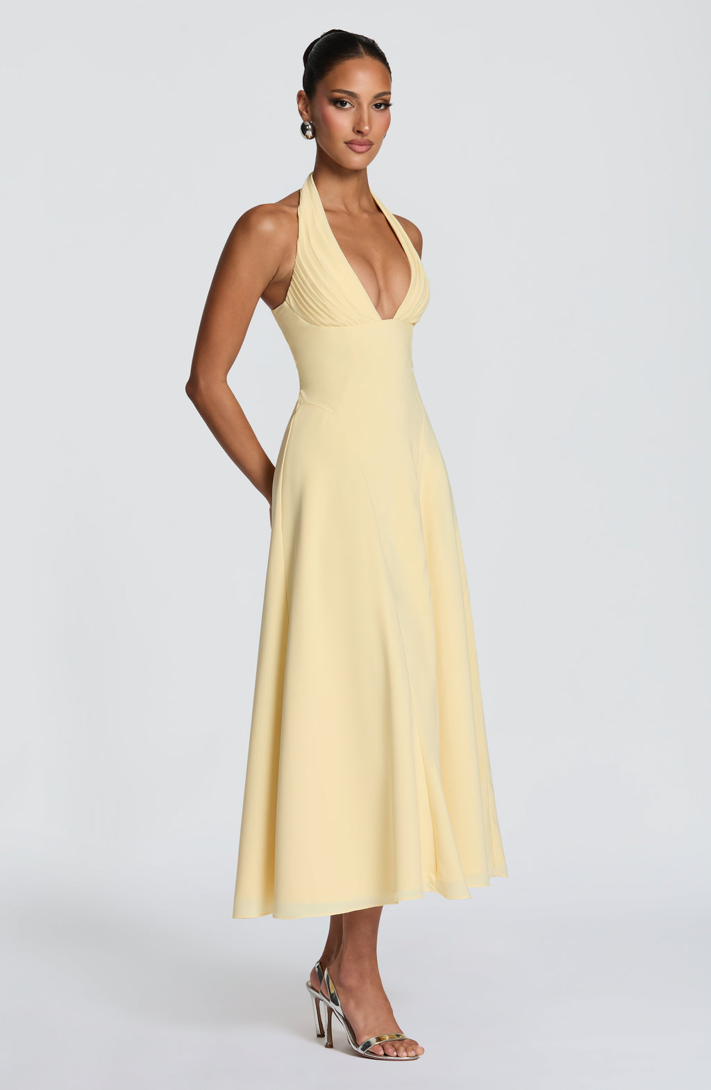 Helena™ - Vestido Midi de Chifón