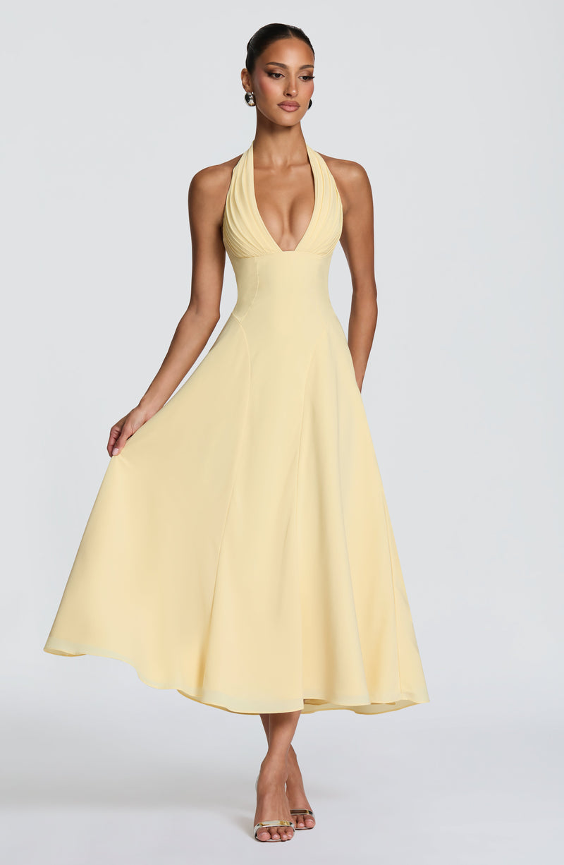 Helena™ - Vestido Midi de Chifón