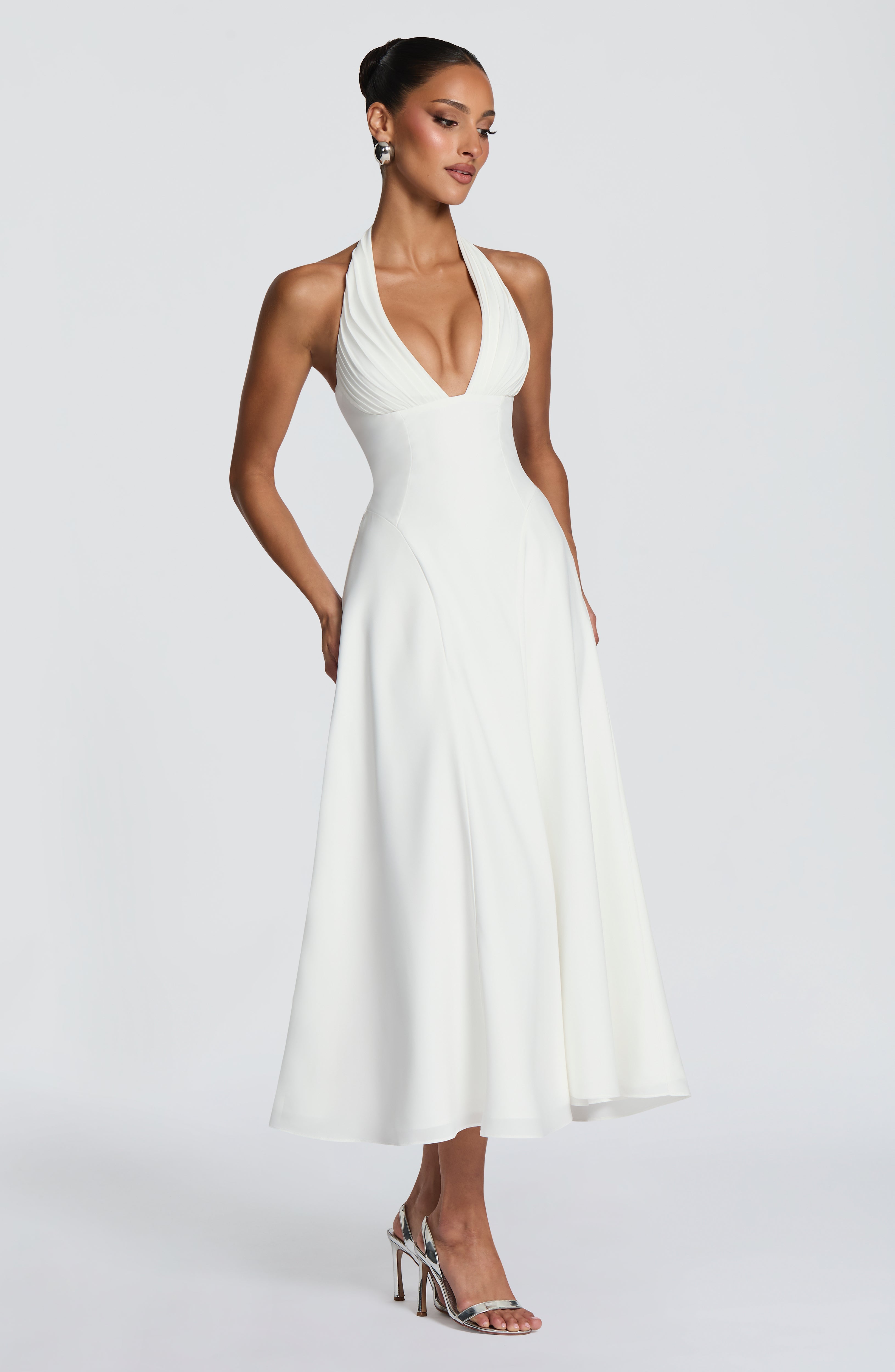 Helena™ - Vestido Midi de Chifón