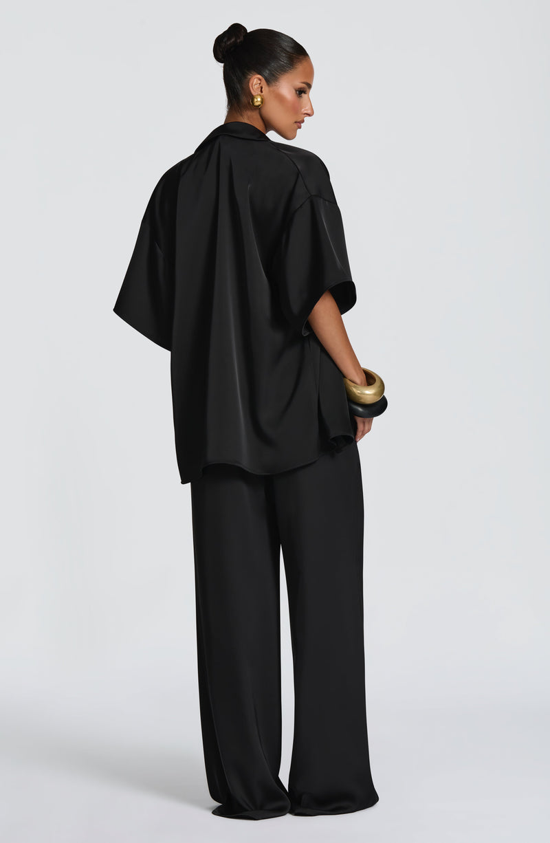 Soraya™ - Pantalón Palazzo de Satén