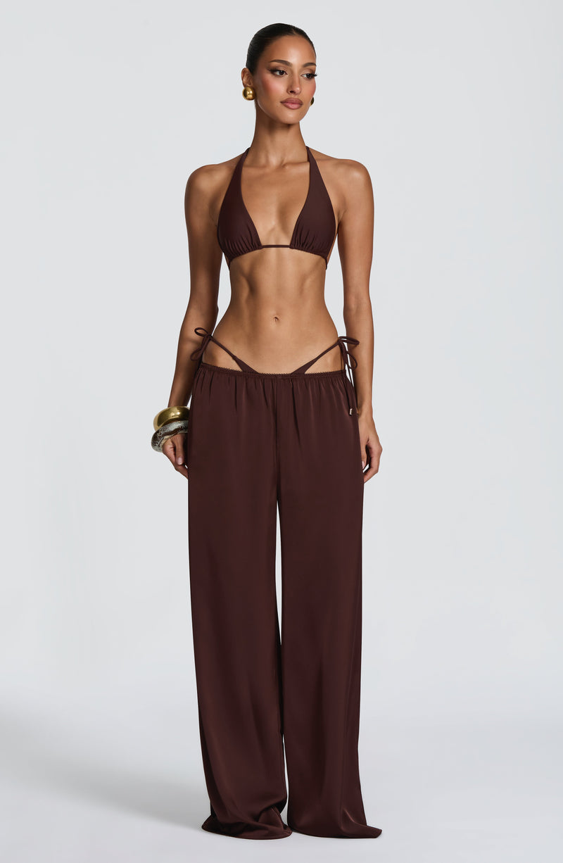 Soraya™ - Pantalón Palazzo de Satén