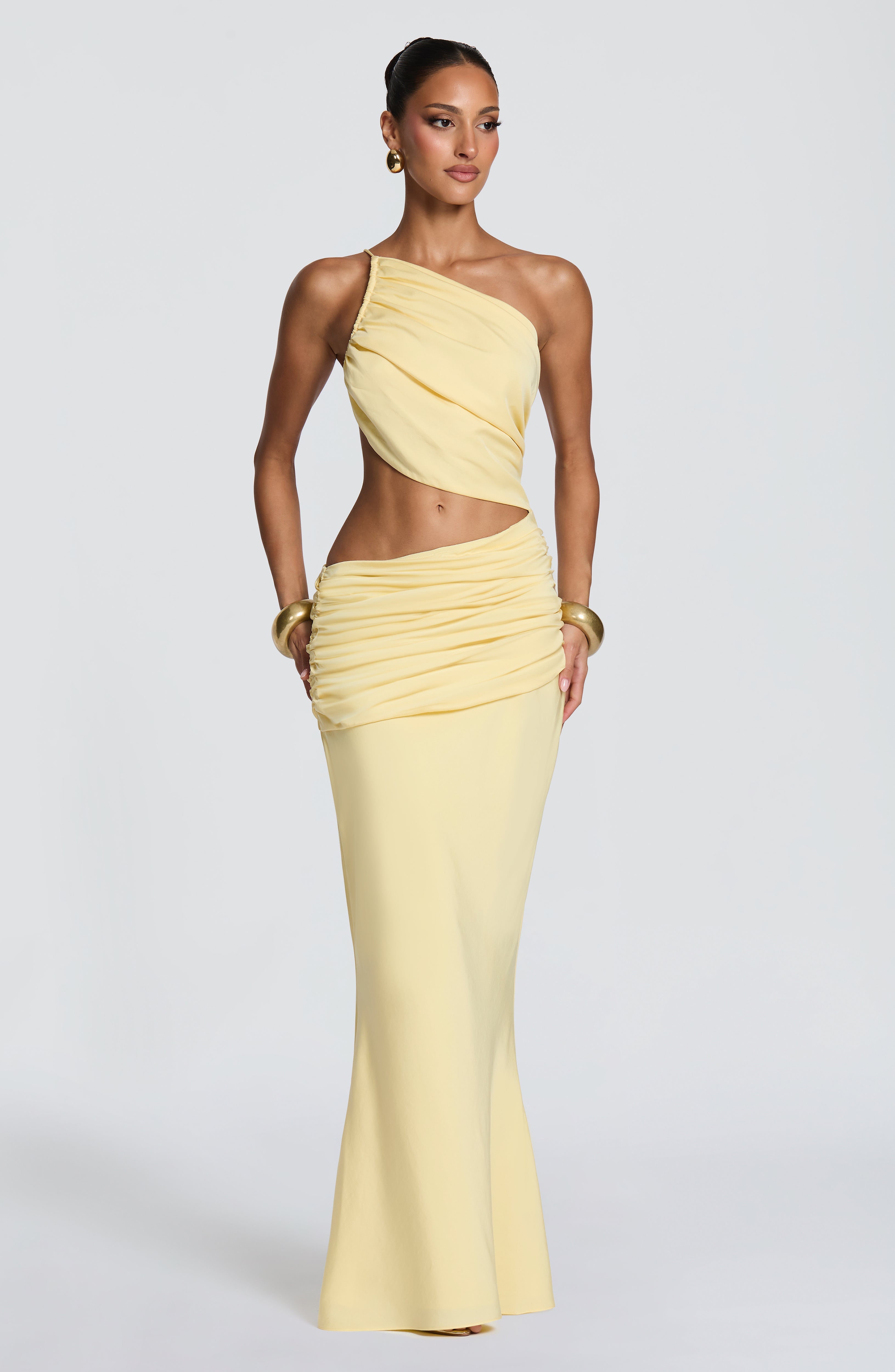 Marina™ - Vestido Largo Asimétrico