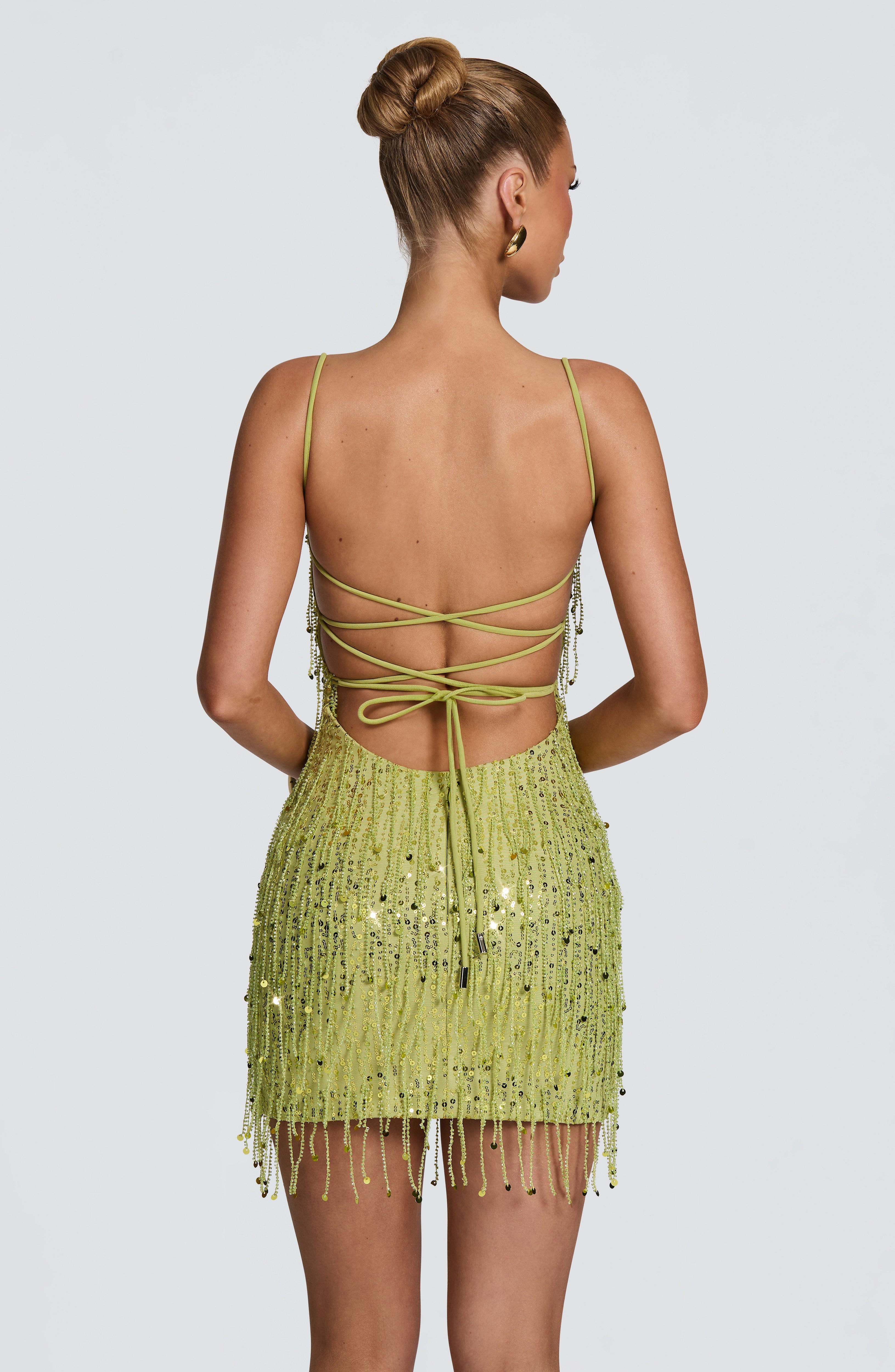 Nuria™ - Vestido Mini de Lentejuelas